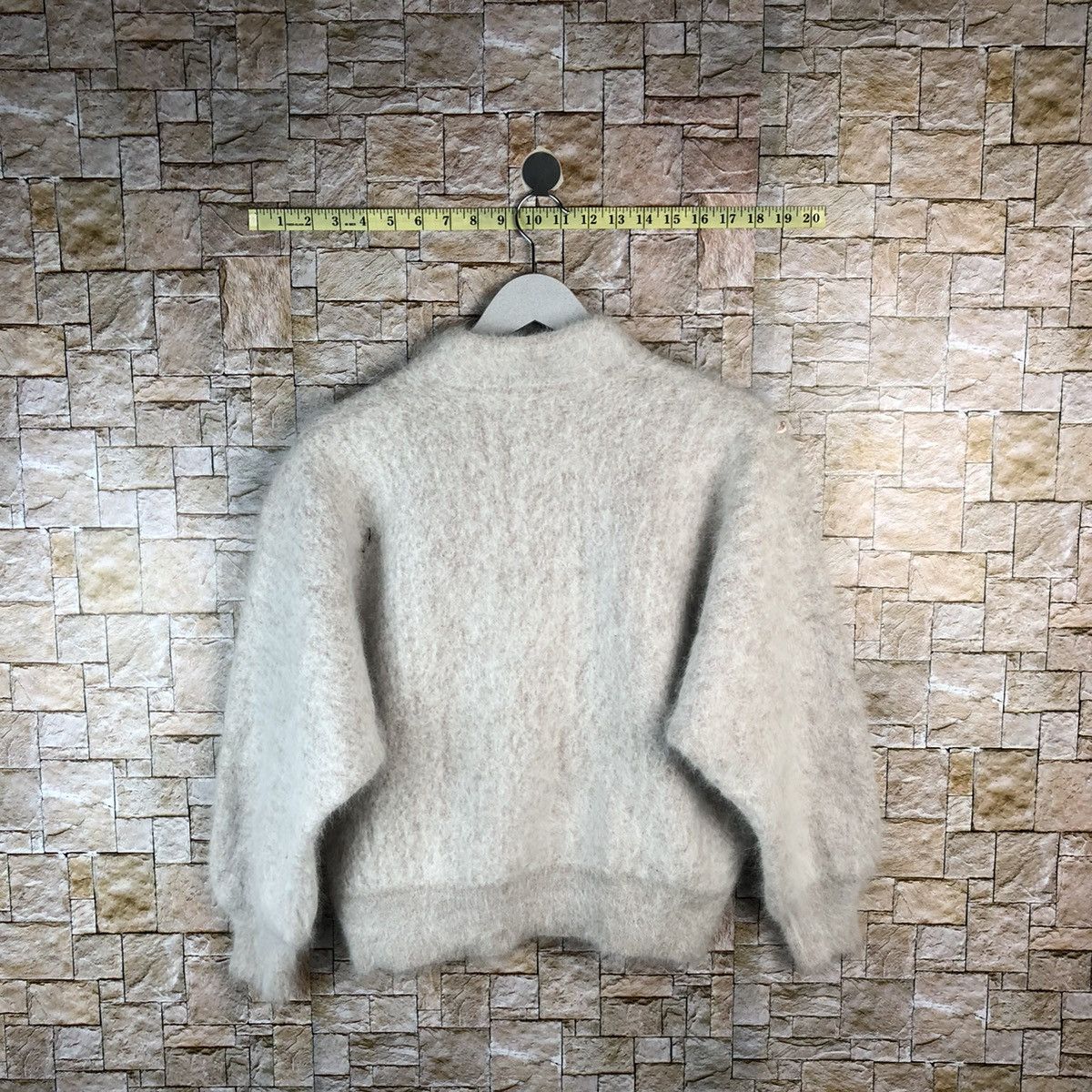 Japanese Brand Japan vintage mohair fur shaggy Cardigan Knitwear #A1232 Size S / US 4 / IT 40 - 14 Thumbnail