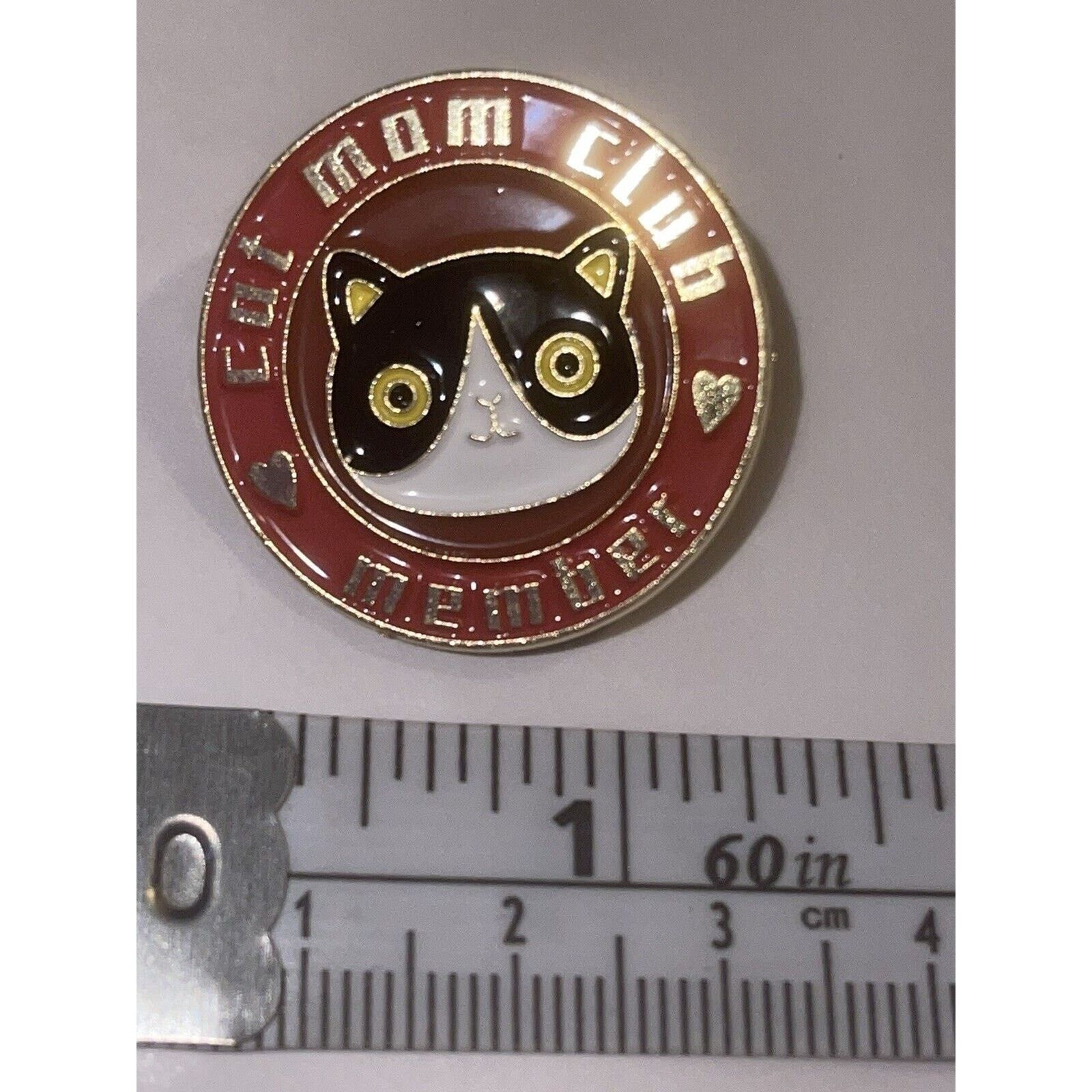Other Cat Mom Club Member Pin Brooch Size ONE SIZE - 1 Preview
