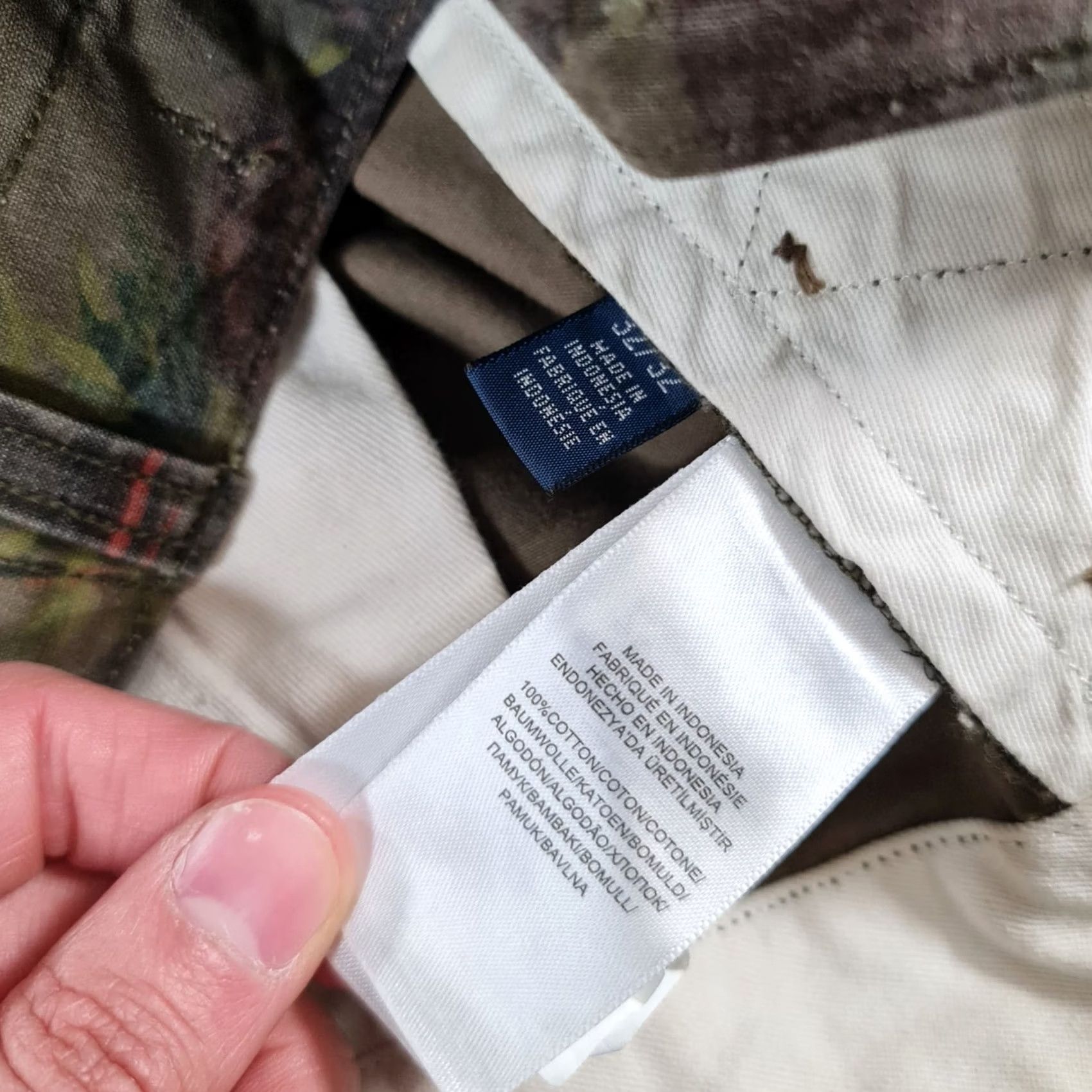 Polo Ralph Lauren Polo Ralph Lauren Mens Cargo Trousers Green W32 L32 Camo Paratrooper Dragon Shirt? Size US XS / EU 42 / 0 - 7 Thumbnail