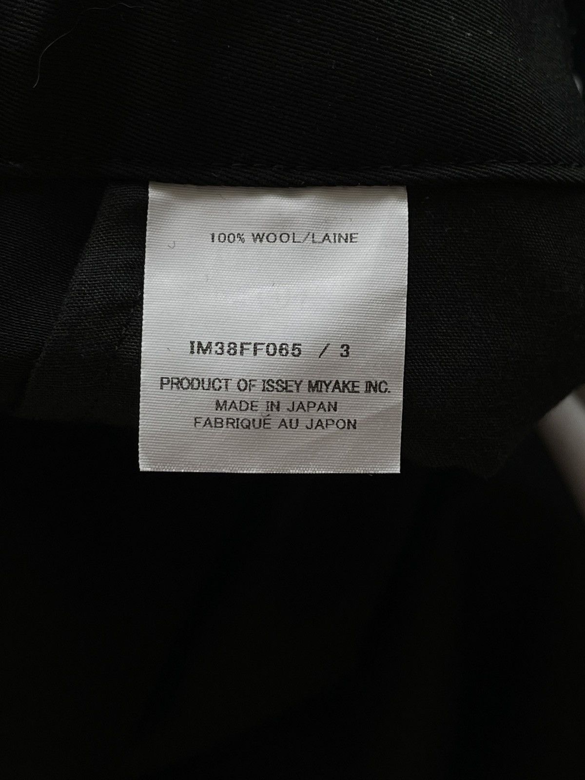 Issey Miyake × Japanese Brand Issey Miyake Japan 100% wool avant garde pants Size 28" / US 6 / IT 42 - 5 Thumbnail