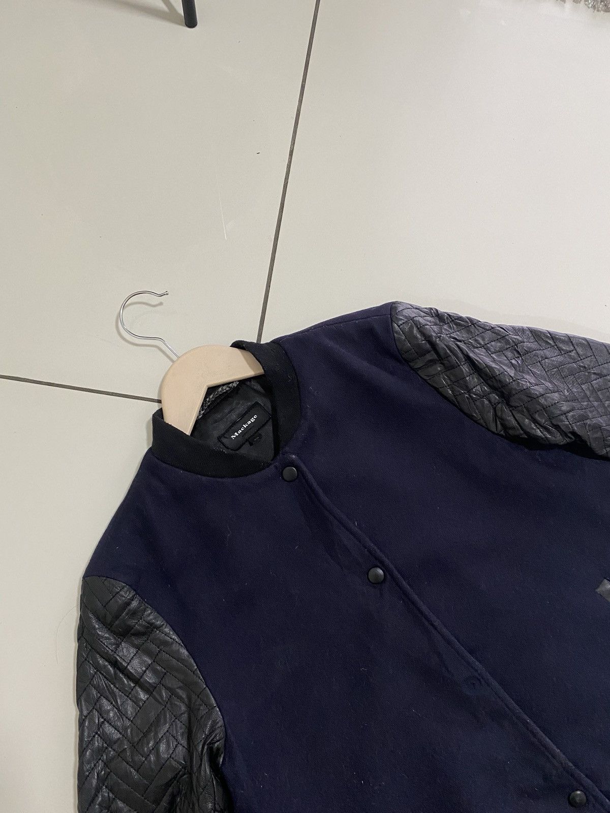 Mackage Mackage bomber jacket navy blue wool Size US M / EU 48-50 / 2 - 11 Thumbnail