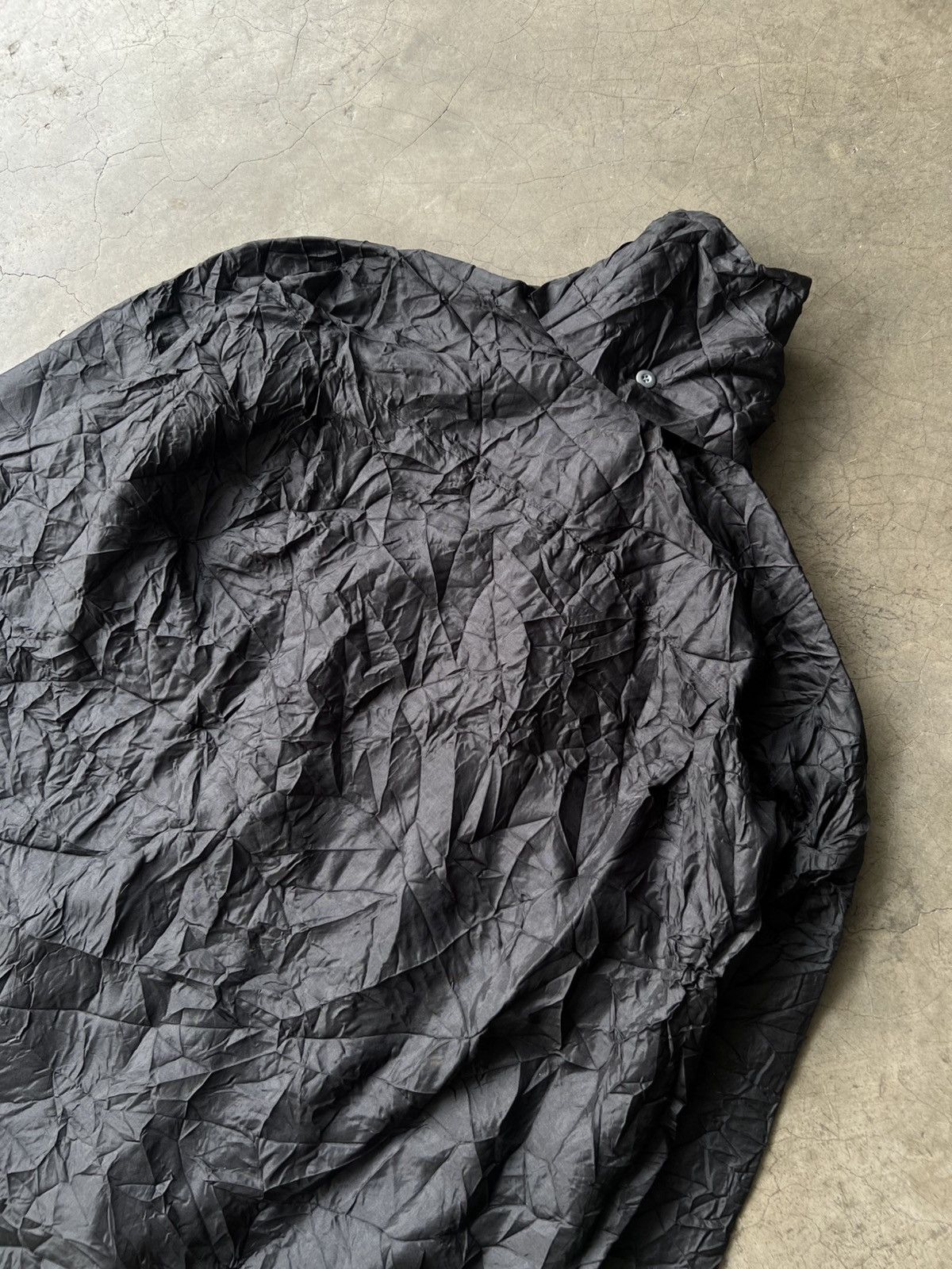 Issey Miyake Archive Issey Miyake 2003 - Scarf Collar Wrinkle Shirt Size US S / EU 44-46 / 1 - 8 Thumbnail
