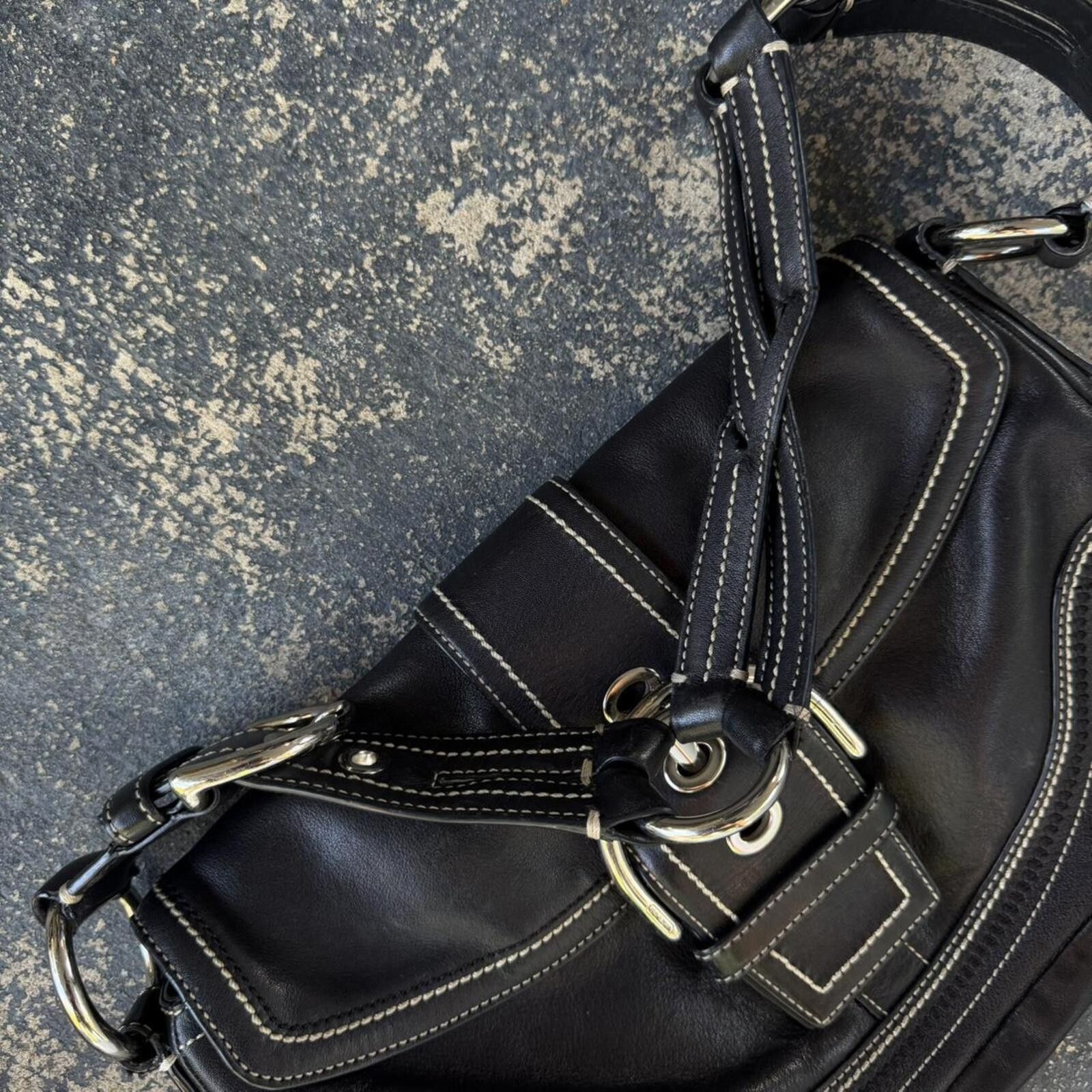 Coach Vintage Black Coach Soho Bag Size ONE SIZE - 2 Thumbnail