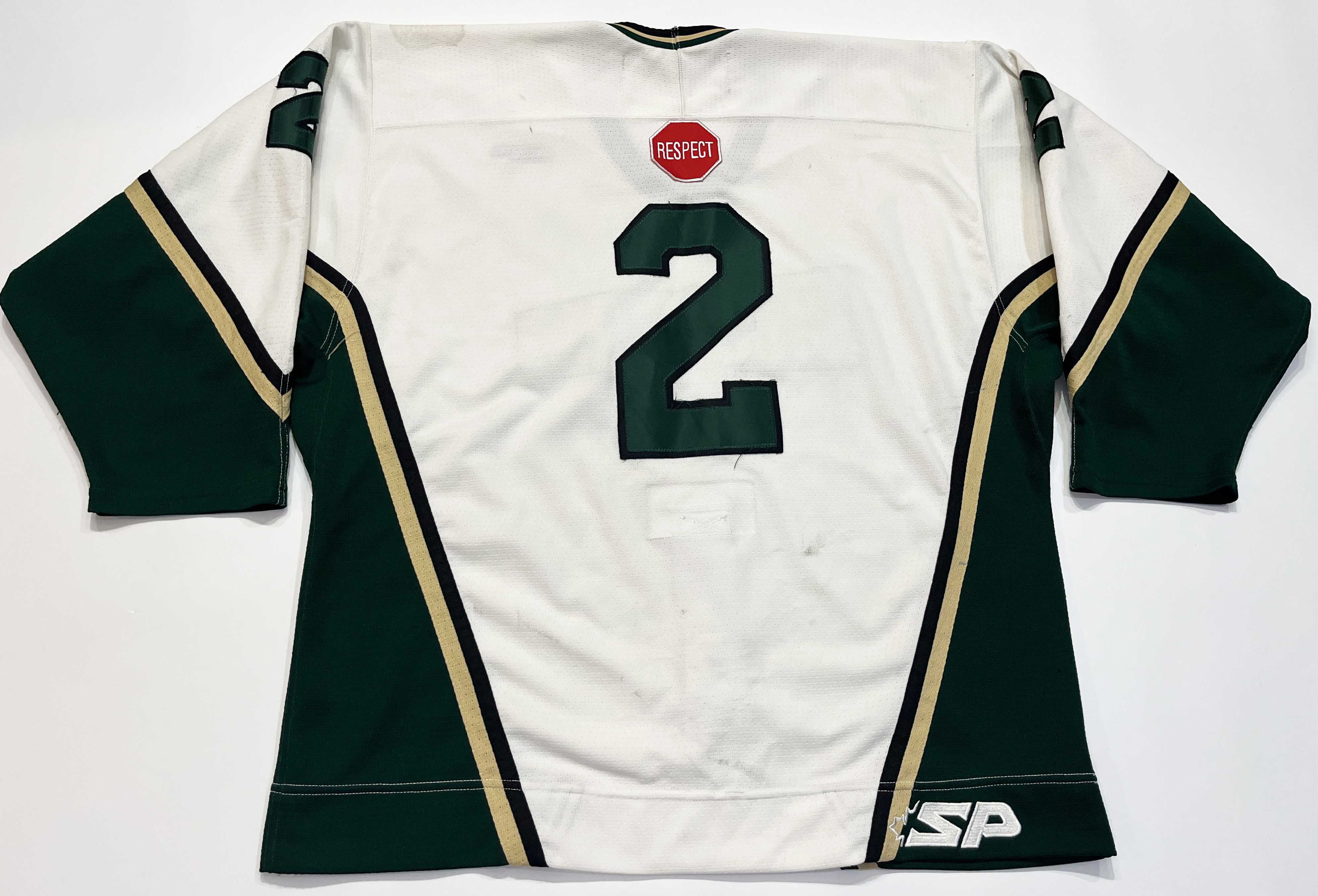 Vintage SP Pro Calgary North Stars Blazers #2 Game Hockey Jersey Size US XL / EU 56 / 4 - 6 Thumbnail