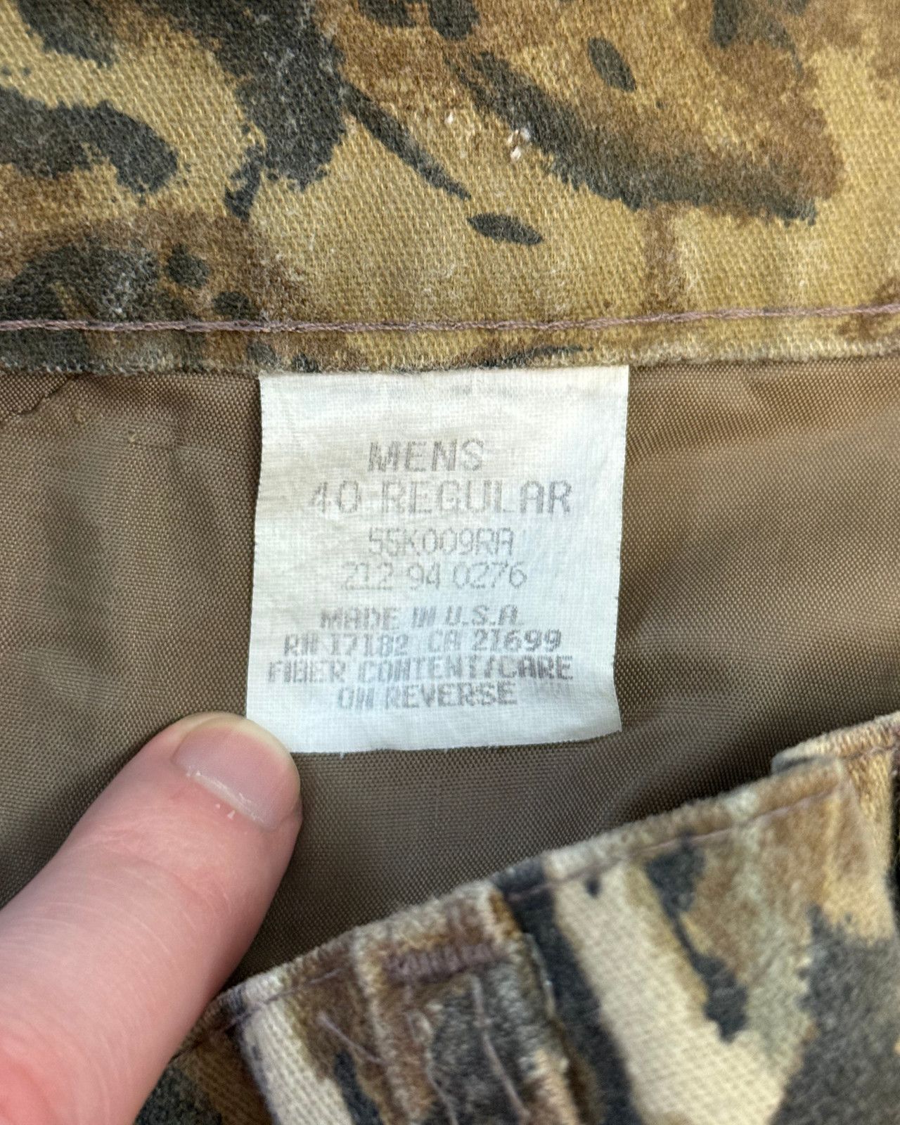 Realtree Vintage Duxbak RealTree Camo Thinsulate Wide-Leg Pants 40x31 Size US 40 / EU 56 - 10 Thumbnail
