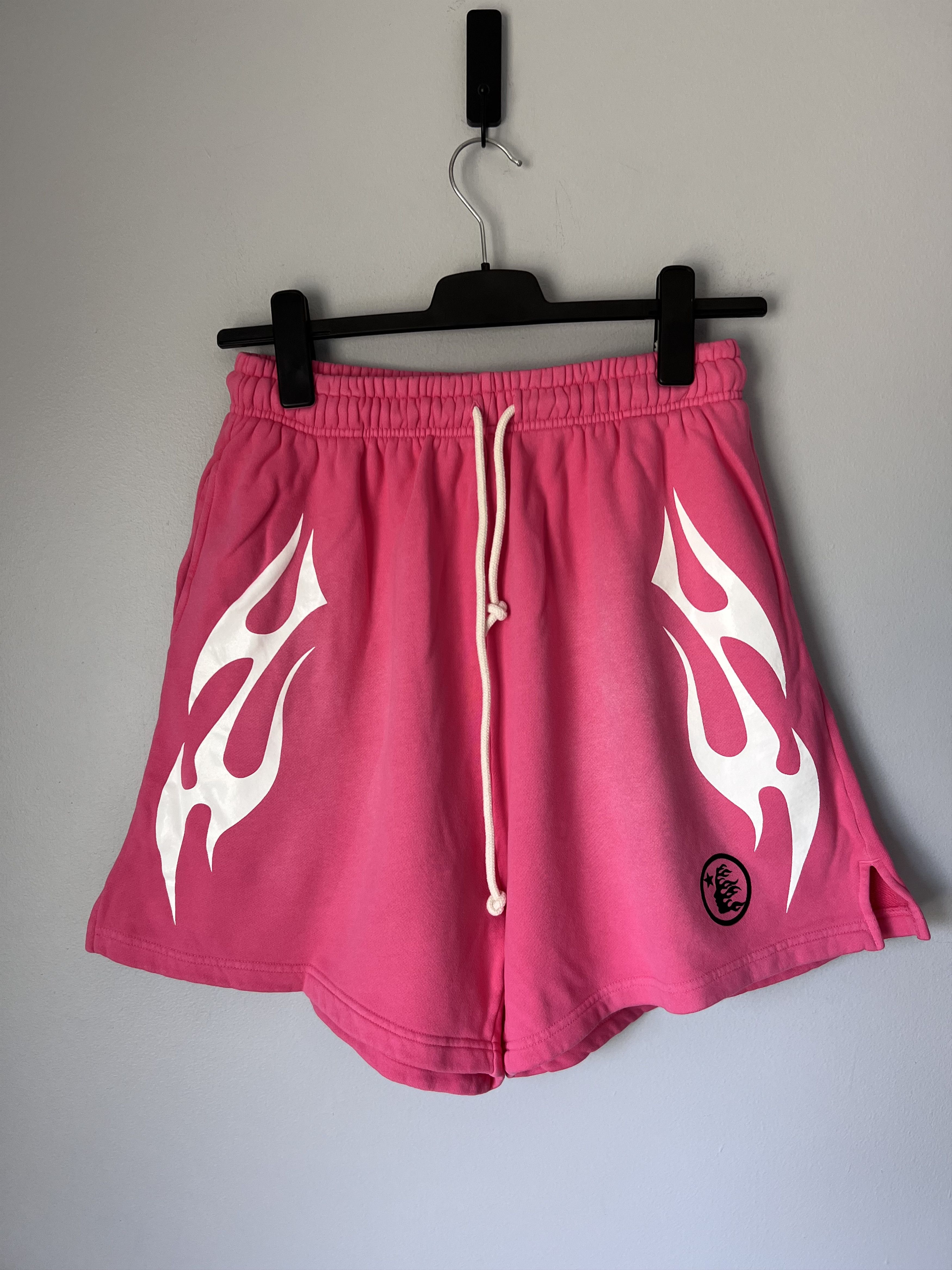 HELLSTAR Hellstar Flame Shorts in Pink Size US 32 / EU 48 - 1 Thumbnail