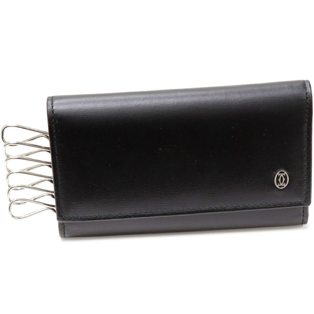 Cartier Cartier Cartier Calfskin Pasha Key Case L3000127 Leather Key case L3000127 DUTY FREE for USA Size ONE SIZE - 1 Thumbnail