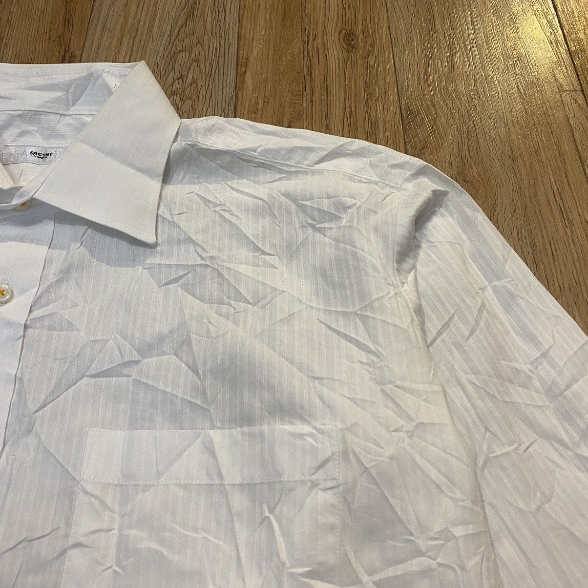 Yohji Yamamoto 2000s Sacsny Y'Saccs - Yohji Yamamoto Shirts Button Up Size US XL / EU 56 / 4 - 8 Thumbnail