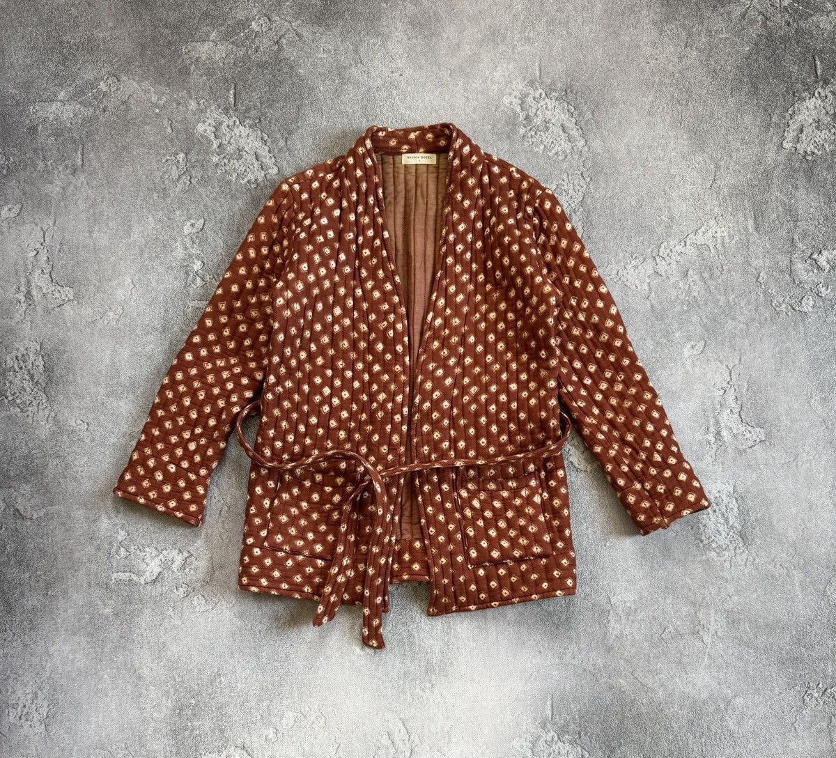Maison Hotel Maison Hotel S/size kimono 👘 belt jacket quilted blazer Size S / US 4 / IT 40 - 6 Thumbnail