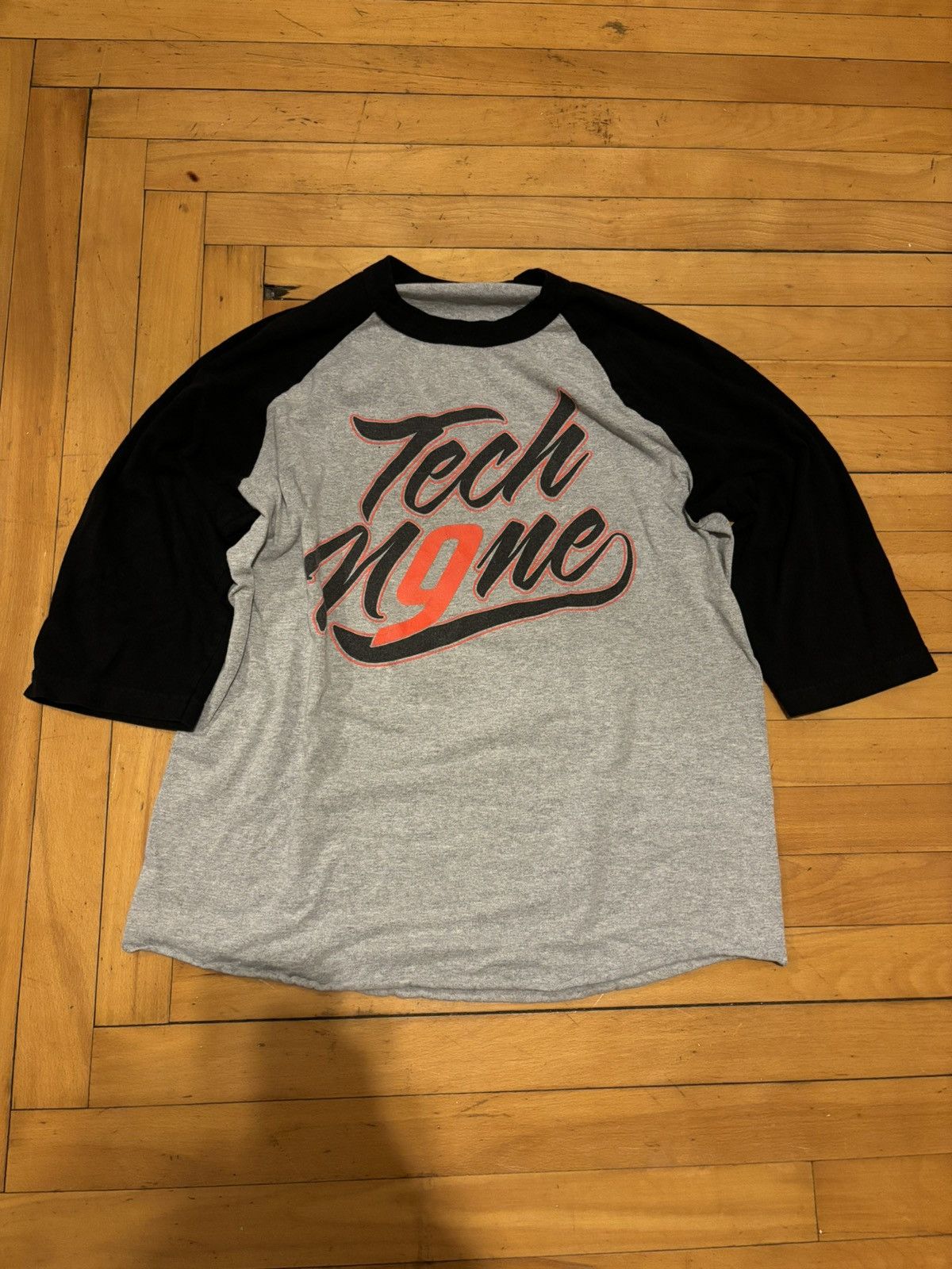 Rap Tees × Vintage Tech n9ne long sleeve Y2K rap tee Size US L / EU 52-54 / 3 - 1 Thumbnail