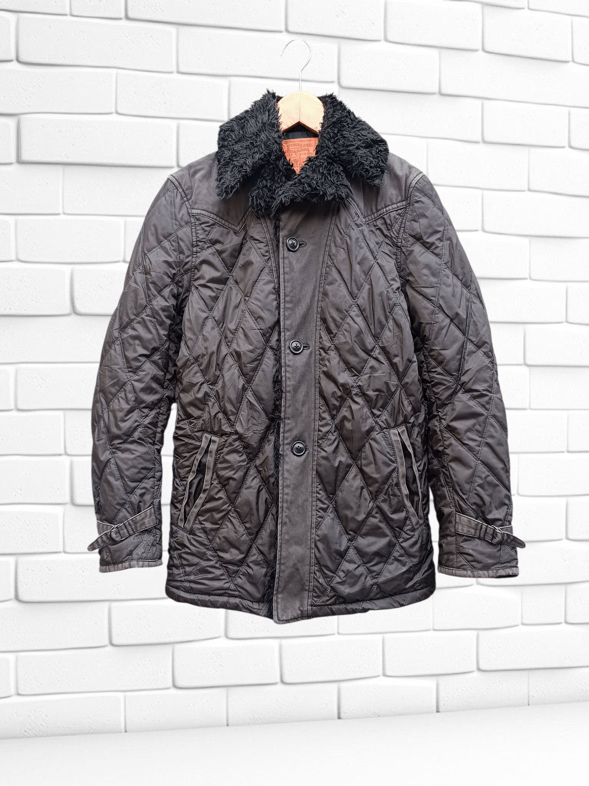Levi's Vintage Levi's Outerwear Quilted Puffer Down Jacket Size US M / EU 48-50 / 2 - 1 Thumbnail
