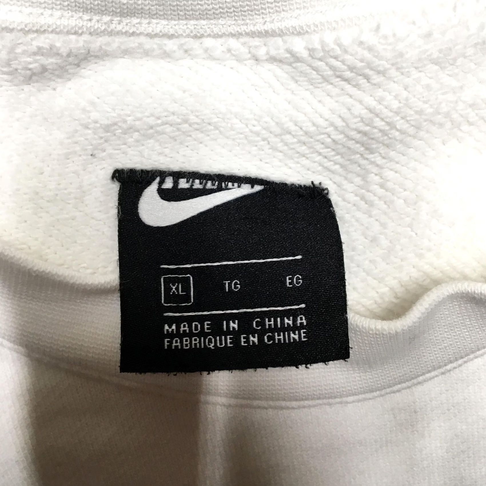 Nike Nike Sportswear Sweatshirt Mens XL Sail DIY Just Do It Graphic Crew CU5055-133 Size US XL / EU 56 / 4 - 7 Thumbnail