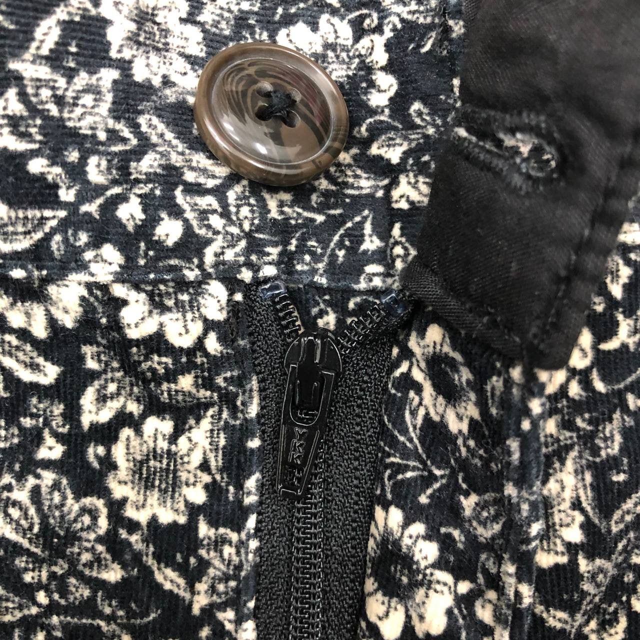 Japanese Brand P154 VTG JAPAN FLOWER FULLPRINT SKINNY PANTS Size 29" - 8 Thumbnail