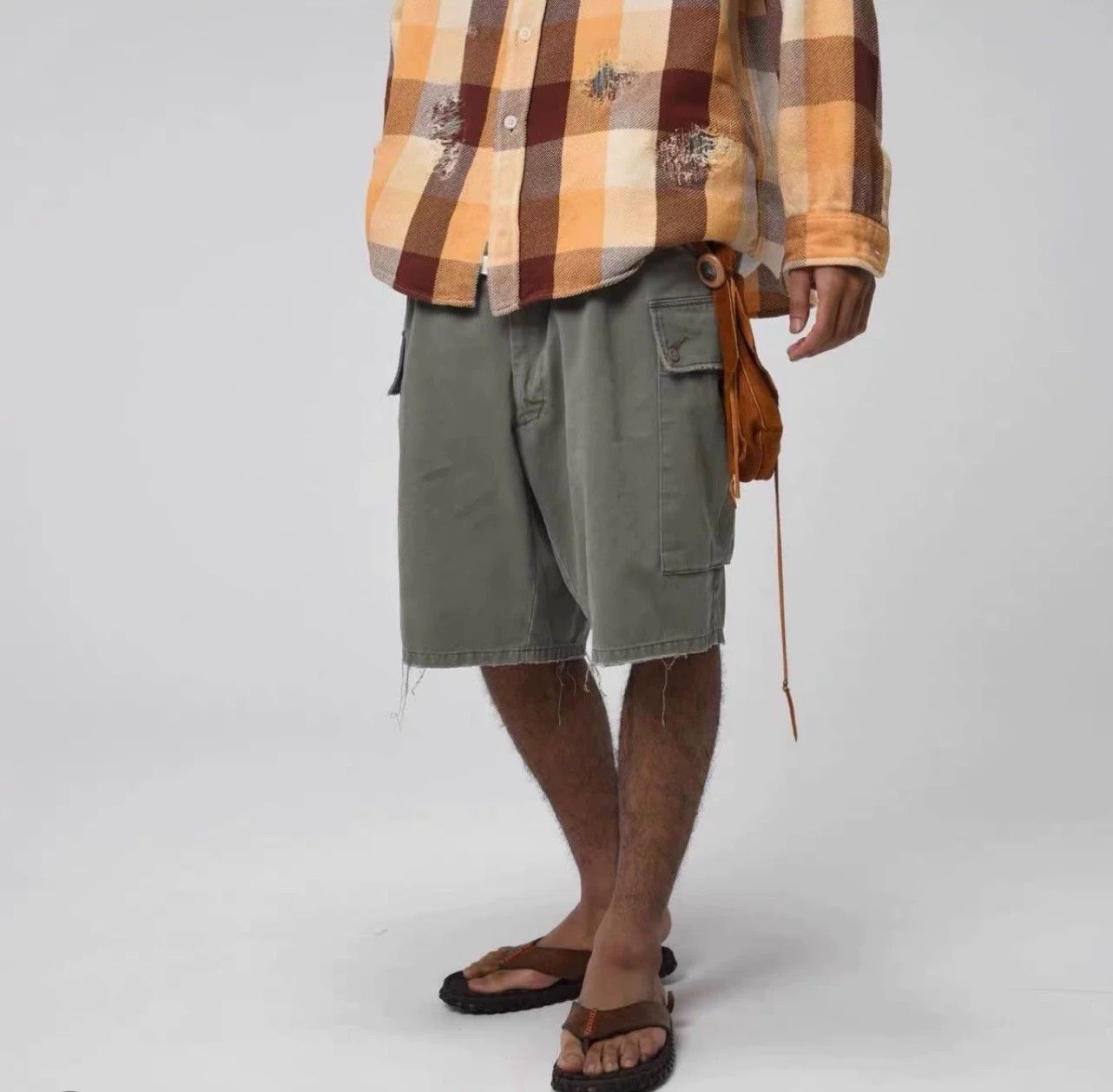 Other BOWWOW US ARMY Trooper Combat Short Washed Olive L Size US 34 / EU 50 - 1 Thumbnail