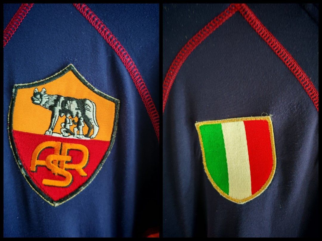 Kappa AS Roma Kappa 3rd Jersey 2001/02 Scudetto Patch Size US L / EU 52-54 / 3 - 6 Thumbnail