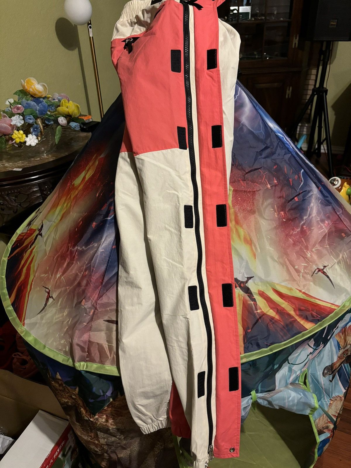 The North Face Gucci X The North Face Cotton Pants White/Dark Pink Size 26" / US 2 / IT 38 - 11 Thumbnail