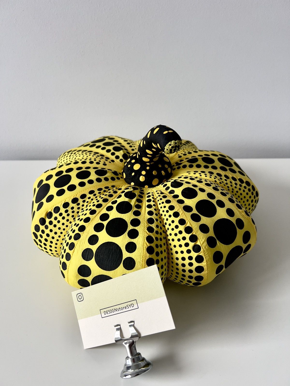 Yayoi Kusama Yayoyi pumpkin Plush Soft sculpture Small Size ONE SIZE - 1 Thumbnail