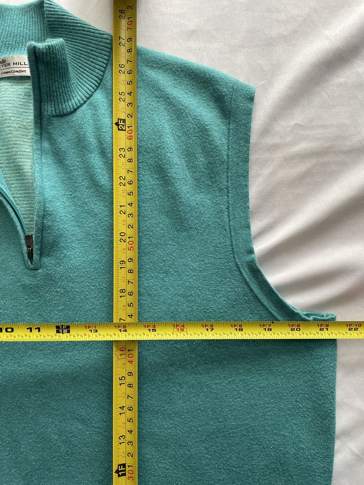 Peter Millar Peter Millar Crown Comfort Vest Men’s M Teal Golf 1/4 Zip Size US M / EU 48-50 / 2 - 5 Thumbnail