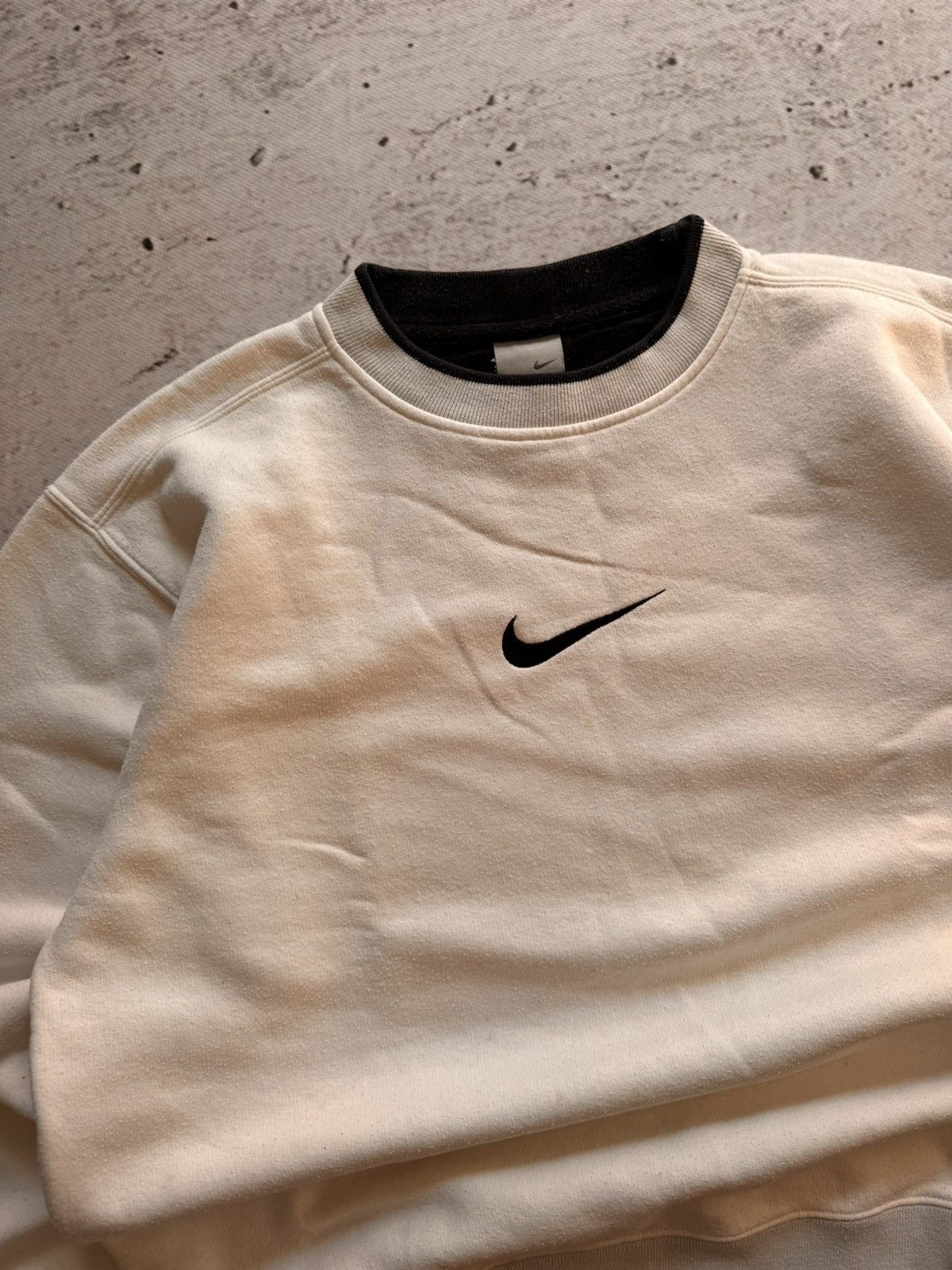 Nike × Vintage NIKE VINTAGE CENTER LOGO OVERSIZE BOXY SWEATSHIRT Size US M / EU 48-50 / 2 - 3 Thumbnail