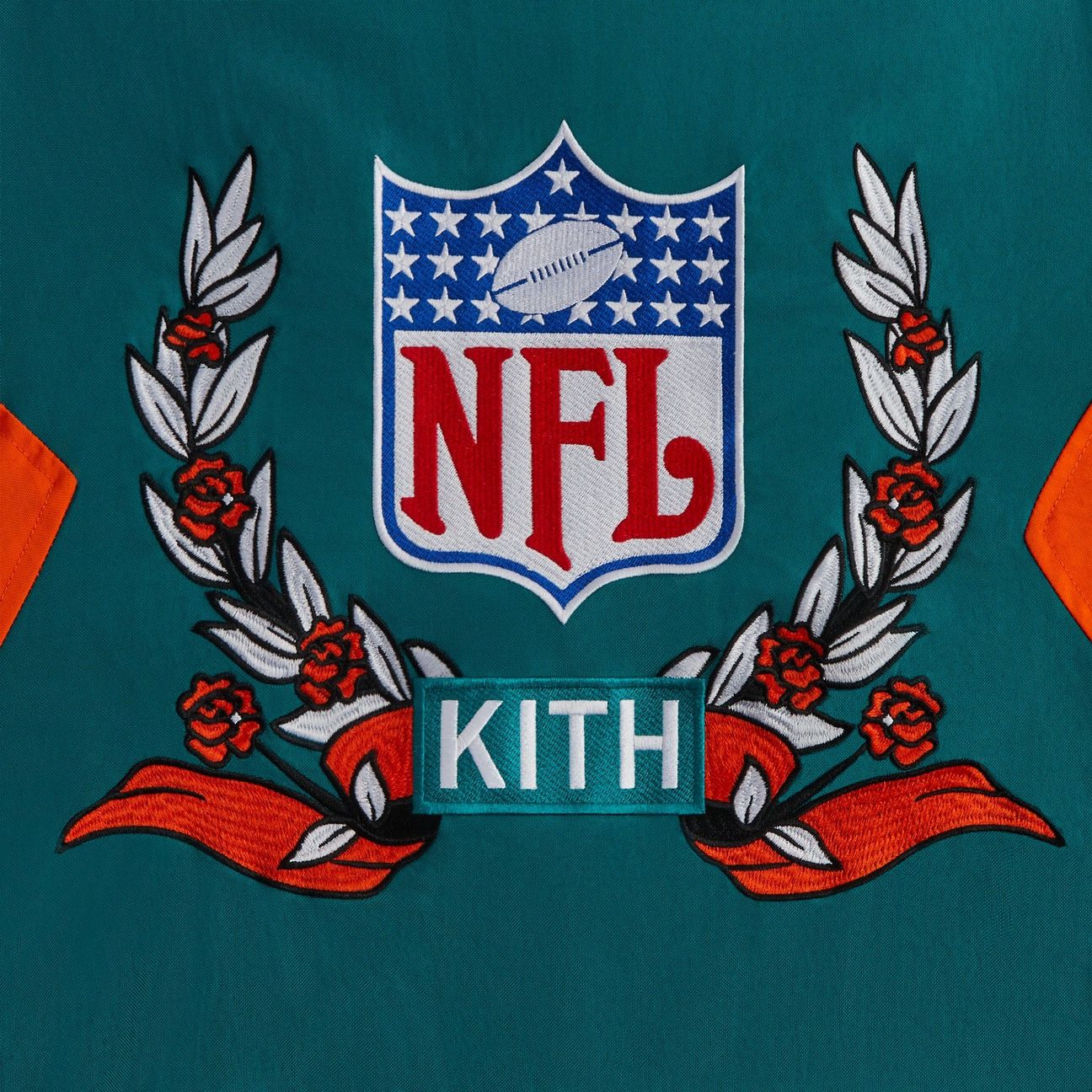Kith × NFL Kith & '47 for the NFL: Dolphins Quarter Zip Anorak Hood Size US L / EU 52-54 / 3 - 5 Thumbnail