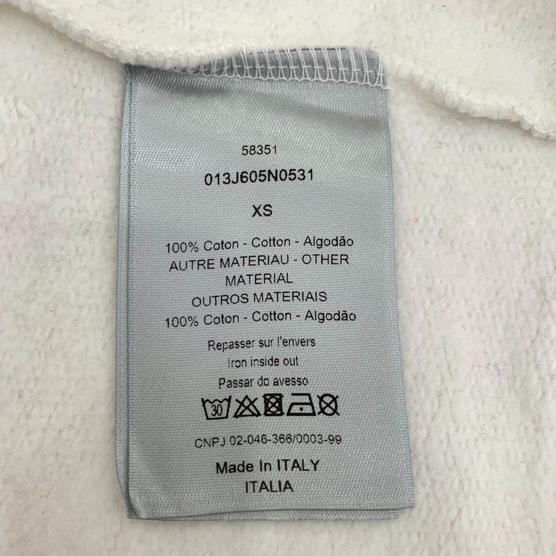 Dior Dior White saddle bag logo letter print cotton hooded draws Size US XS / EU 42 / 0 - 7 Thumbnail
