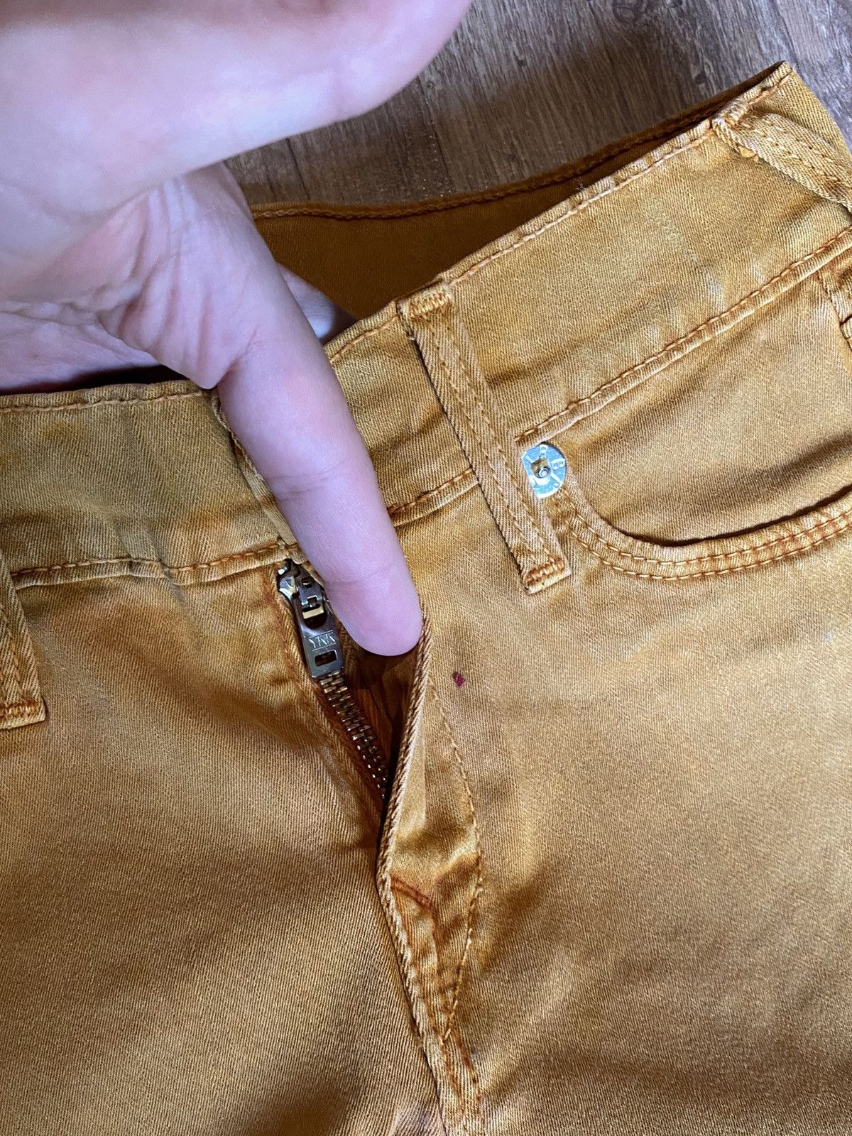 True Religion × Vintage True Religion Pant Jeans Row Seat Big Logo Vintage New USA Size 26" / US 2 / IT 38 - 11 Thumbnail