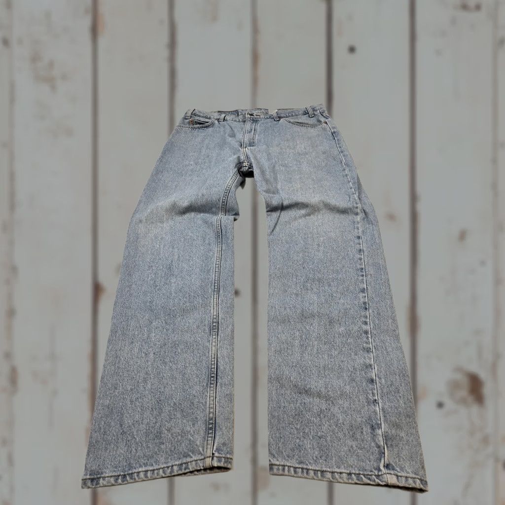 Levi's VINTAGE Levi'S 505 Jeans Mens Light Wash Blue Regular Fit Straight Leg Denim Size US 38 / EU 54 - 1 Thumbnail