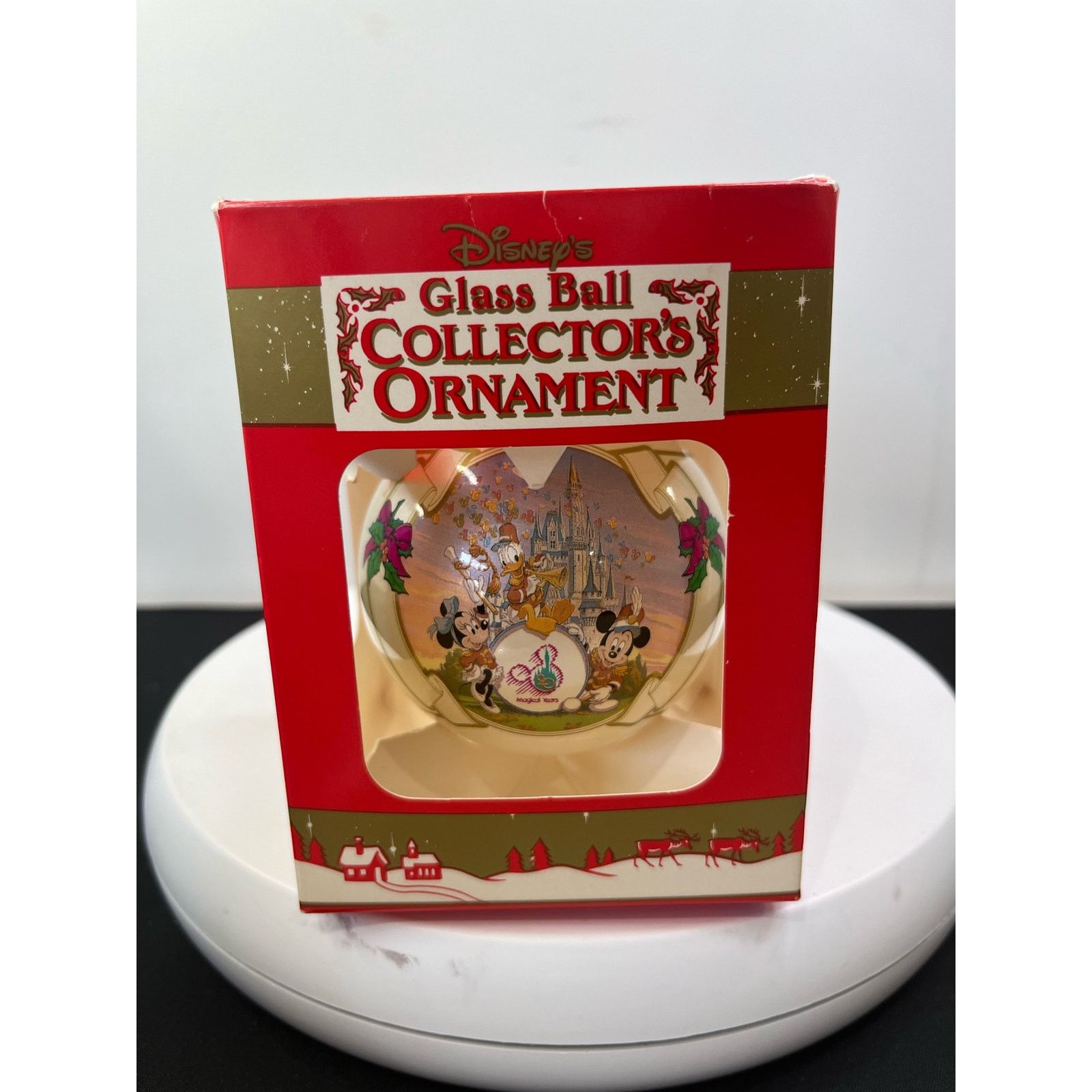 Disney WALT DISNEY WORLD MAGICAL YEARS 1971-1991 BALL ORNAMENT Size ONE SIZE - 2 Thumbnail