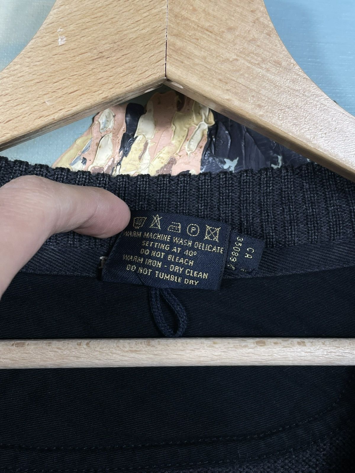 Designer × Paul & Shark × Vintage Retro 90s Black Sweater Paul & Shark Pull Knitwear Jumper Size US XXL / EU 58 / 5 - 9 Thumbnail