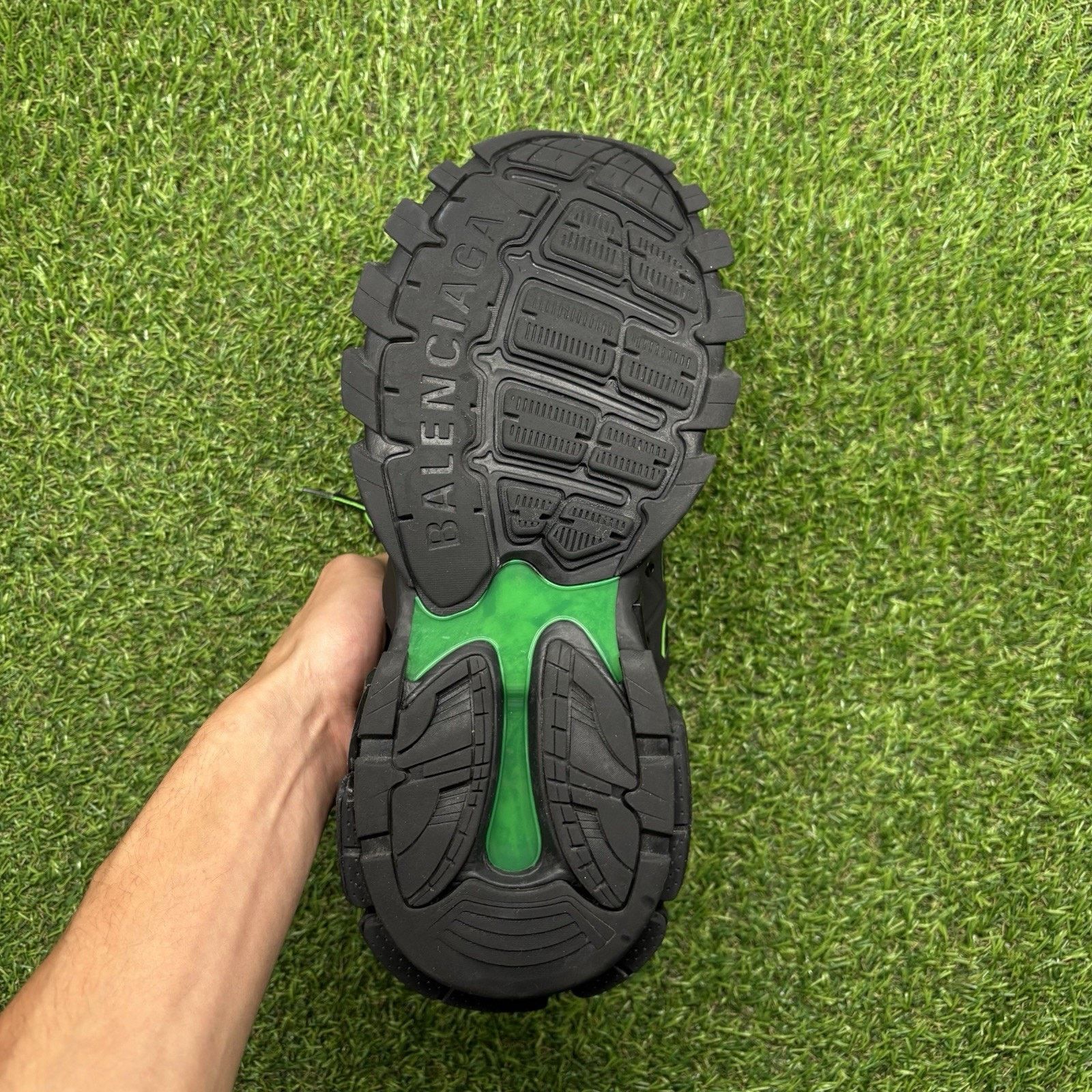 Balenciaga Balenciaga Track ' Black, Slime Green ' | GREAT CONDITION! Size US 13 / EU 46 - 10 Thumbnail