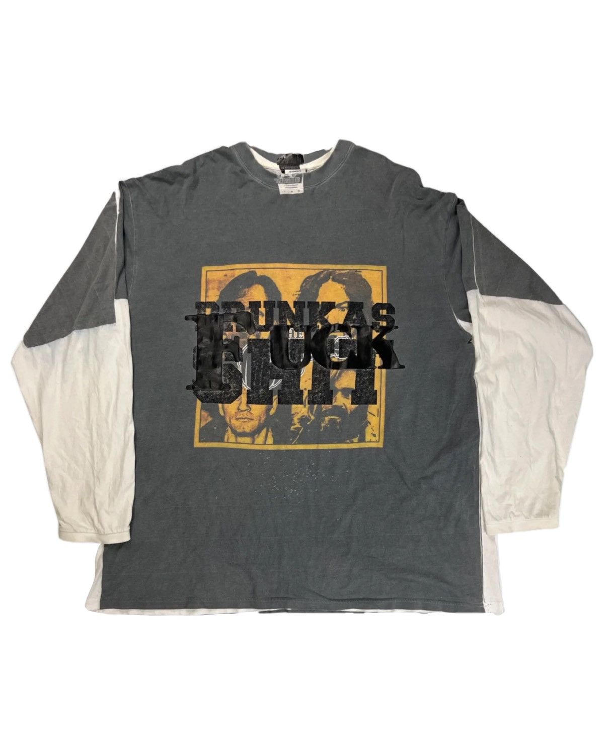 Vetements Vetements Charles Manson Drunk As Shit Fuck Trompe L’oeil Size US S / EU 44-46 / 1 - 1 Thumbnail