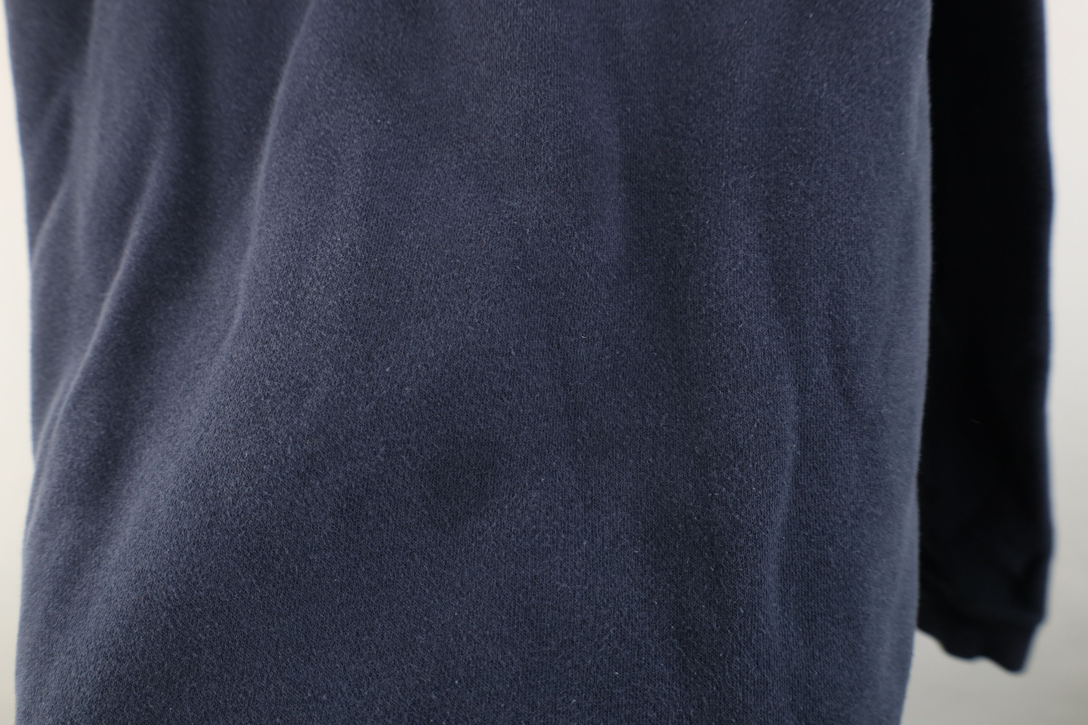 Nike Vintage Y2K Nike Mini Swoosh Crewneck Sweatshirt Navy Blue Size US XXL / EU 58 / 5 - 5 Thumbnail