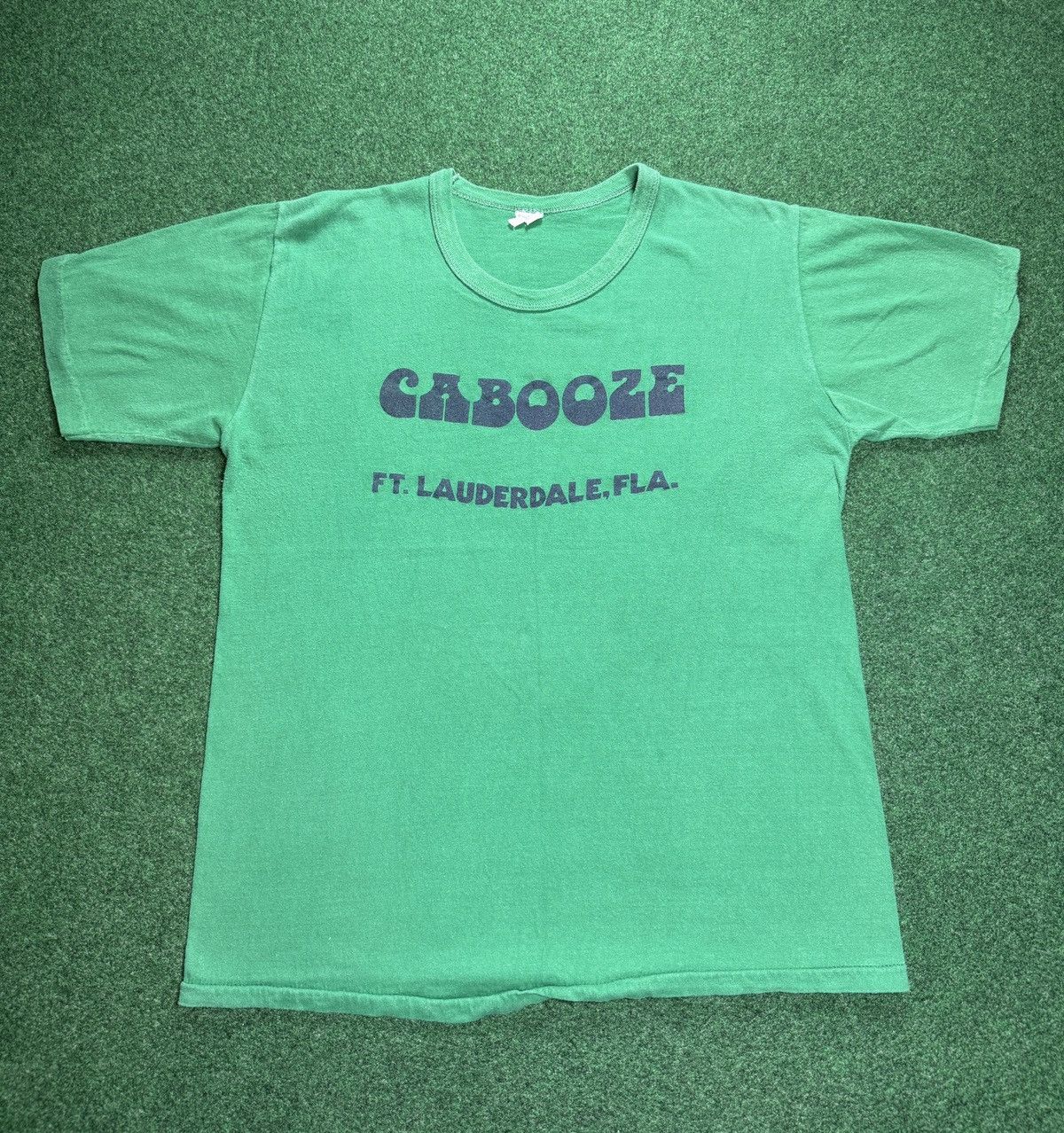 80s Cabooze Ft. Lauderdale Florida E. Sunrise Blvd T Shirt
