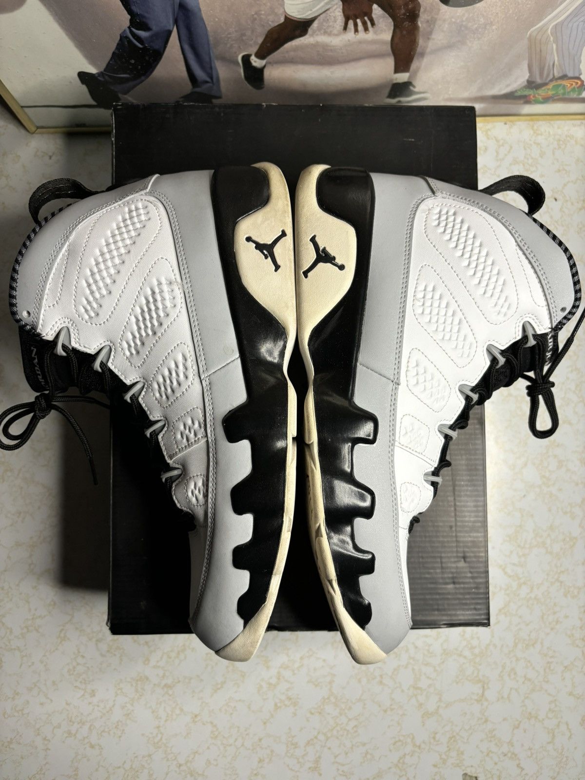 Jordan Brand Jordan Retro 9 ‘baron’ Size US 9.5 / EU 42-43 - 4 Thumbnail