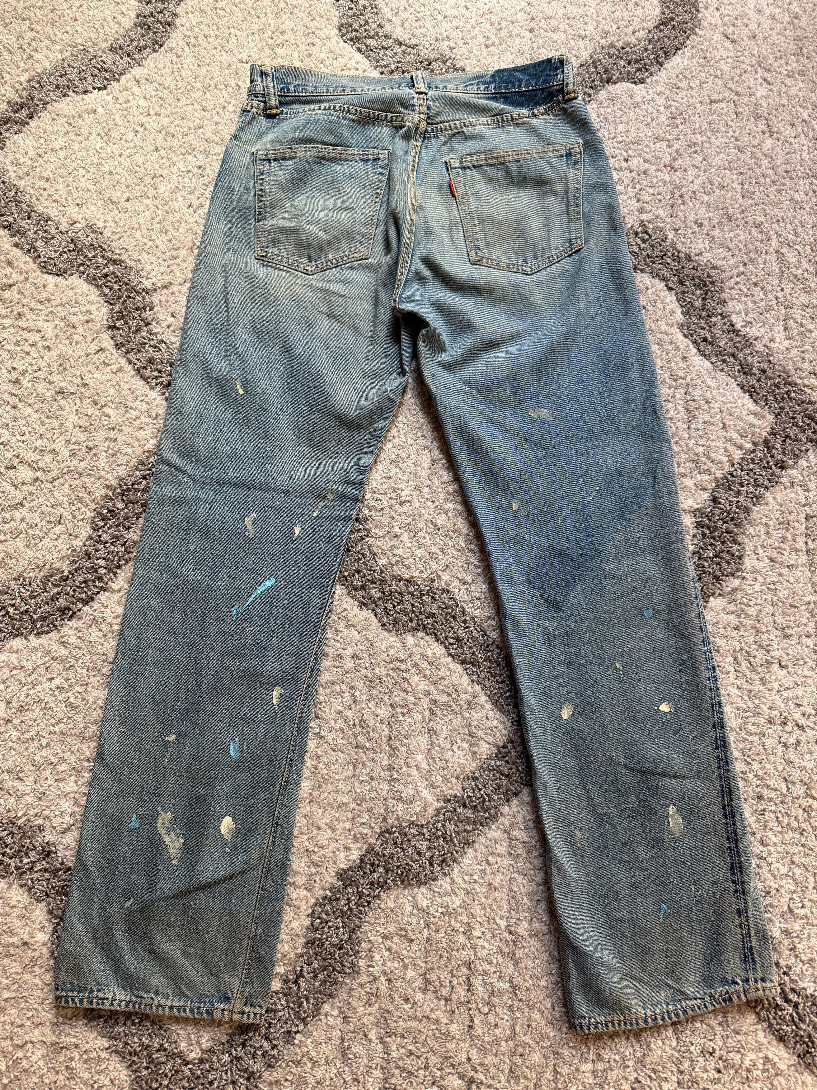 Japanese Brand × Vintage × Warehouse Warehouse Japan Double Knee Vintage Jeans Punk Grunge Chrome Size US 30 / EU 46 - 9 Thumbnail