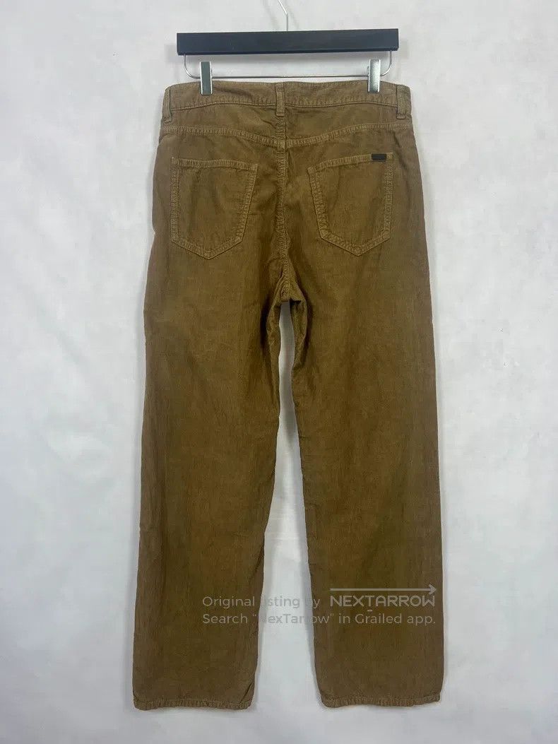 Saint Laurent Paris Saint Laurent Paris Khaki Corduroy Wide Leg Denim Pants Size US 28 / EU 44 - 2 Thumbnail