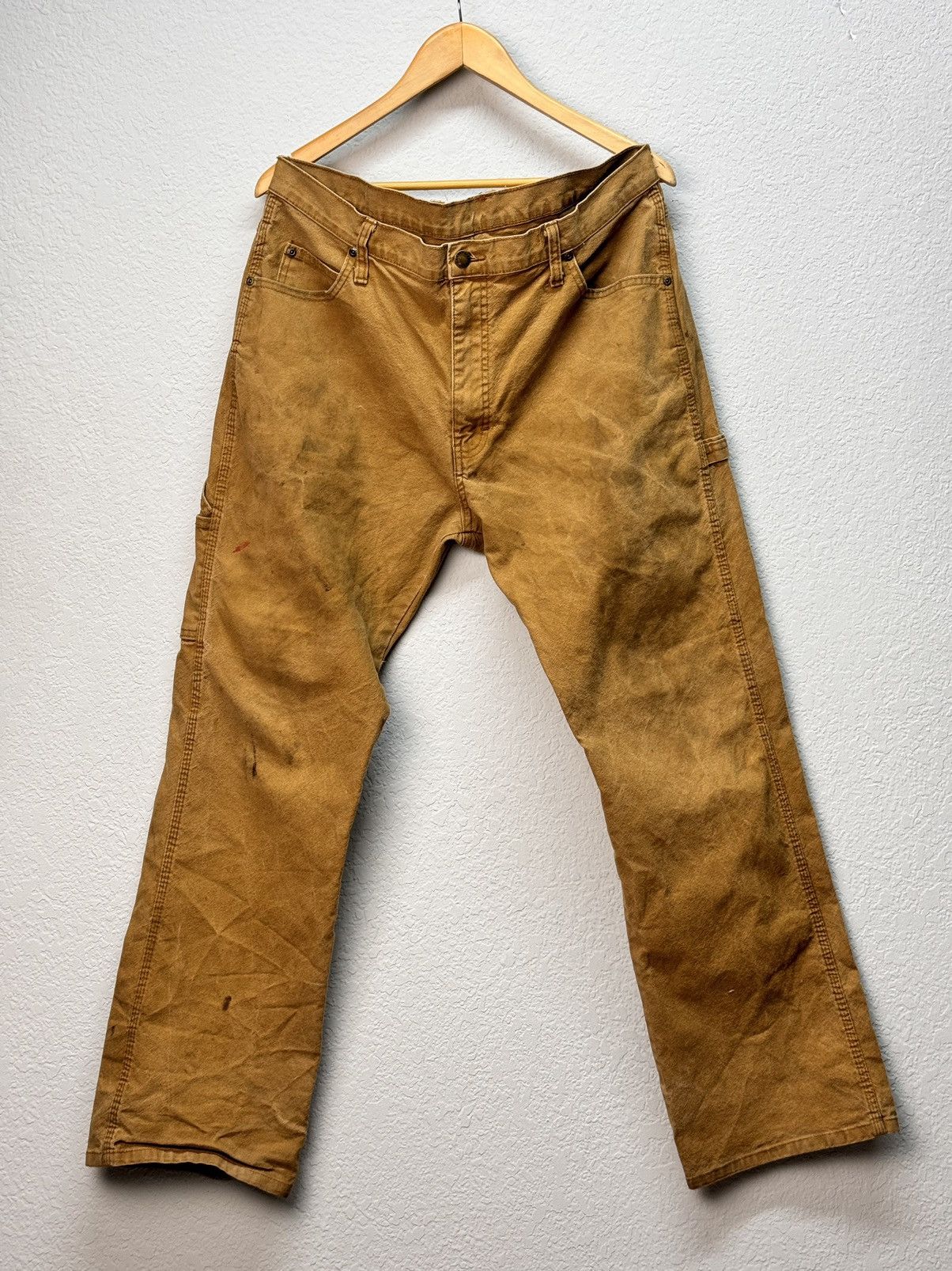 Carhartt Vintage Cargo pants Carhartt Double knee baggy y2k sk8 opium Size US 34 / EU 50 - 10 Thumbnail