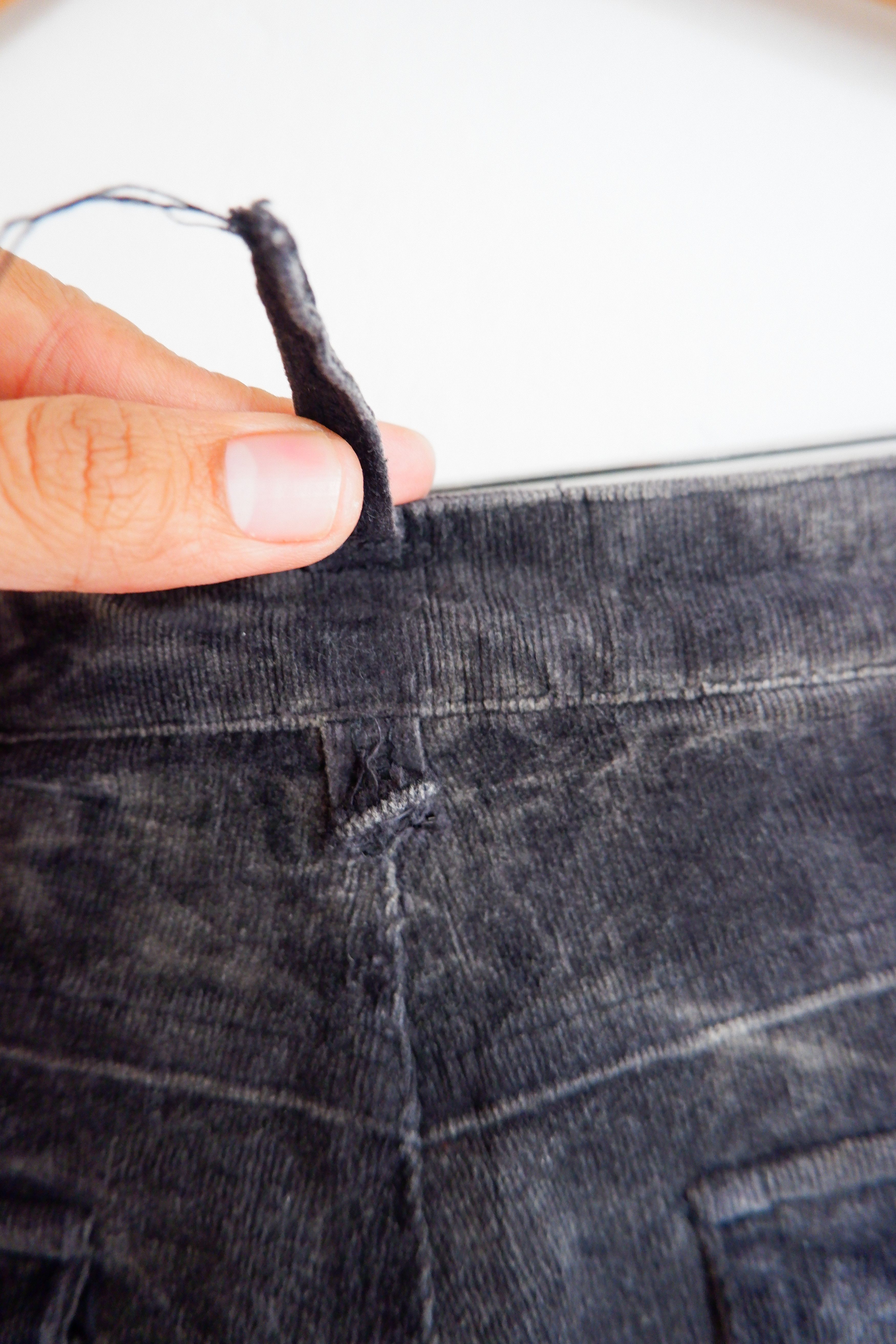 Vintage Sky Bomber Flared Corduroy Pants