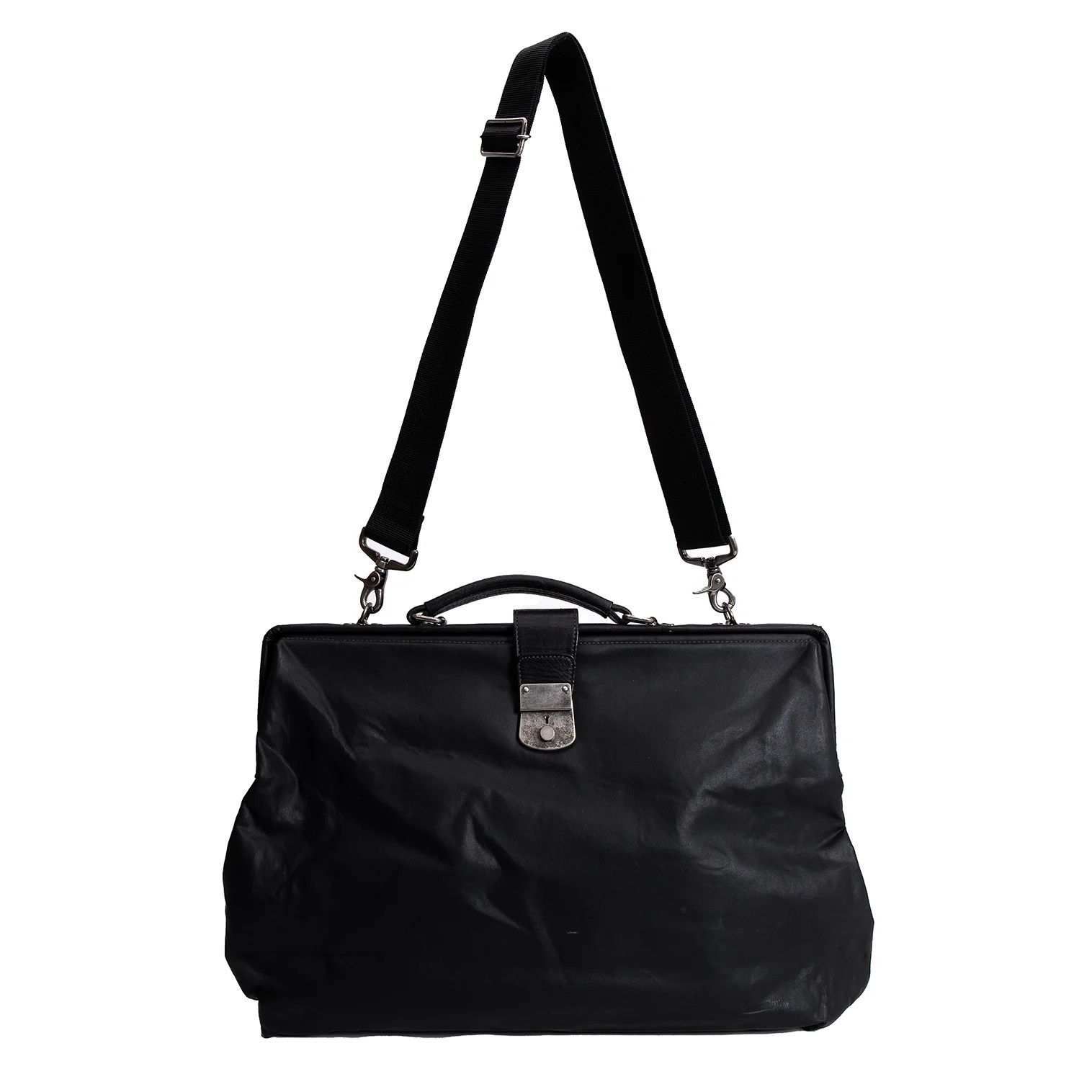 Jean Paul Gaultier Coated Doctor Bag in Black with Damage and Stains Size ONE SIZE - 2 Thumbnail
