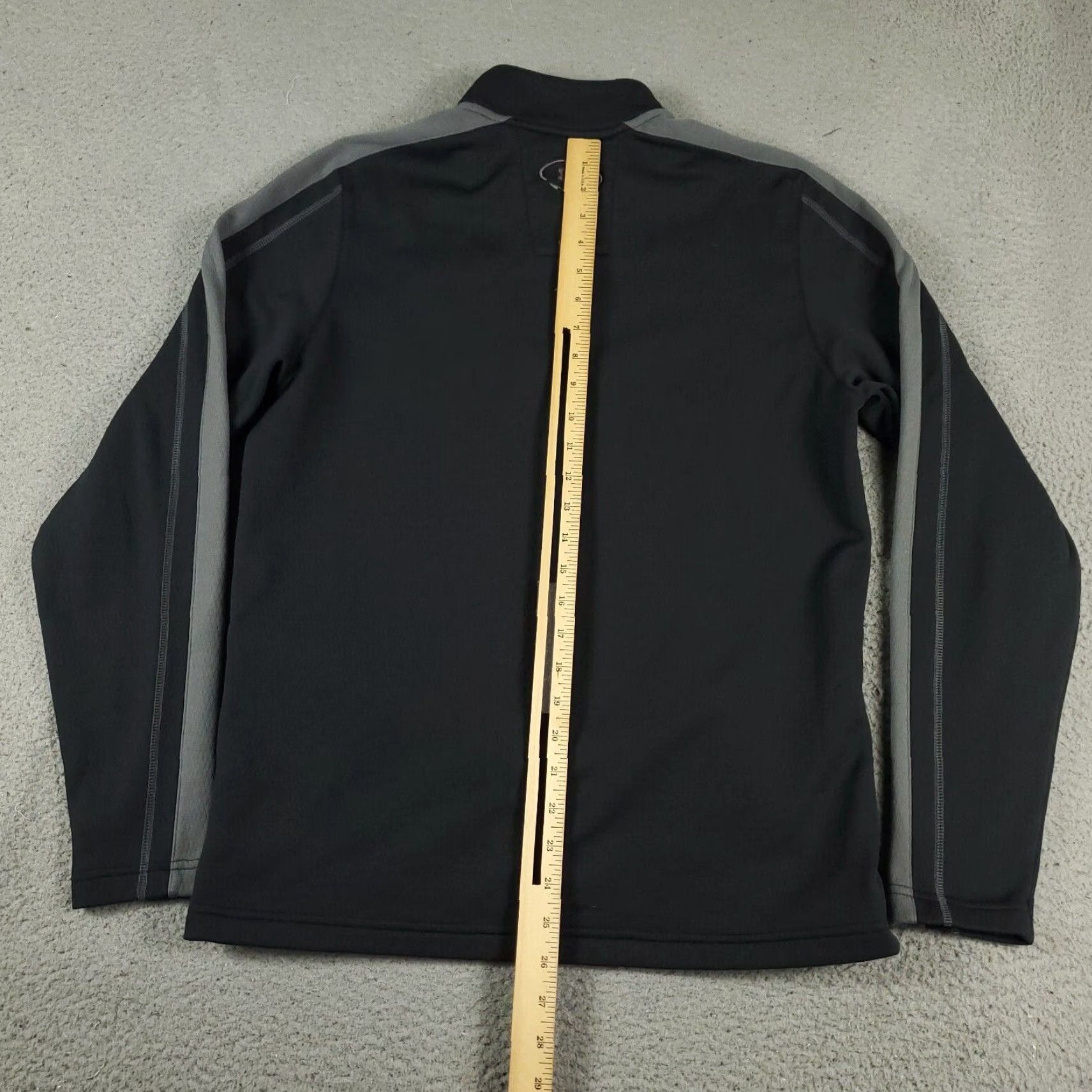 Under Armour Under Armour Mens Medium Black 1/4 Zip Up Pullover Sweatshirt Size US M / EU 48-50 / 2 - 5 Thumbnail
