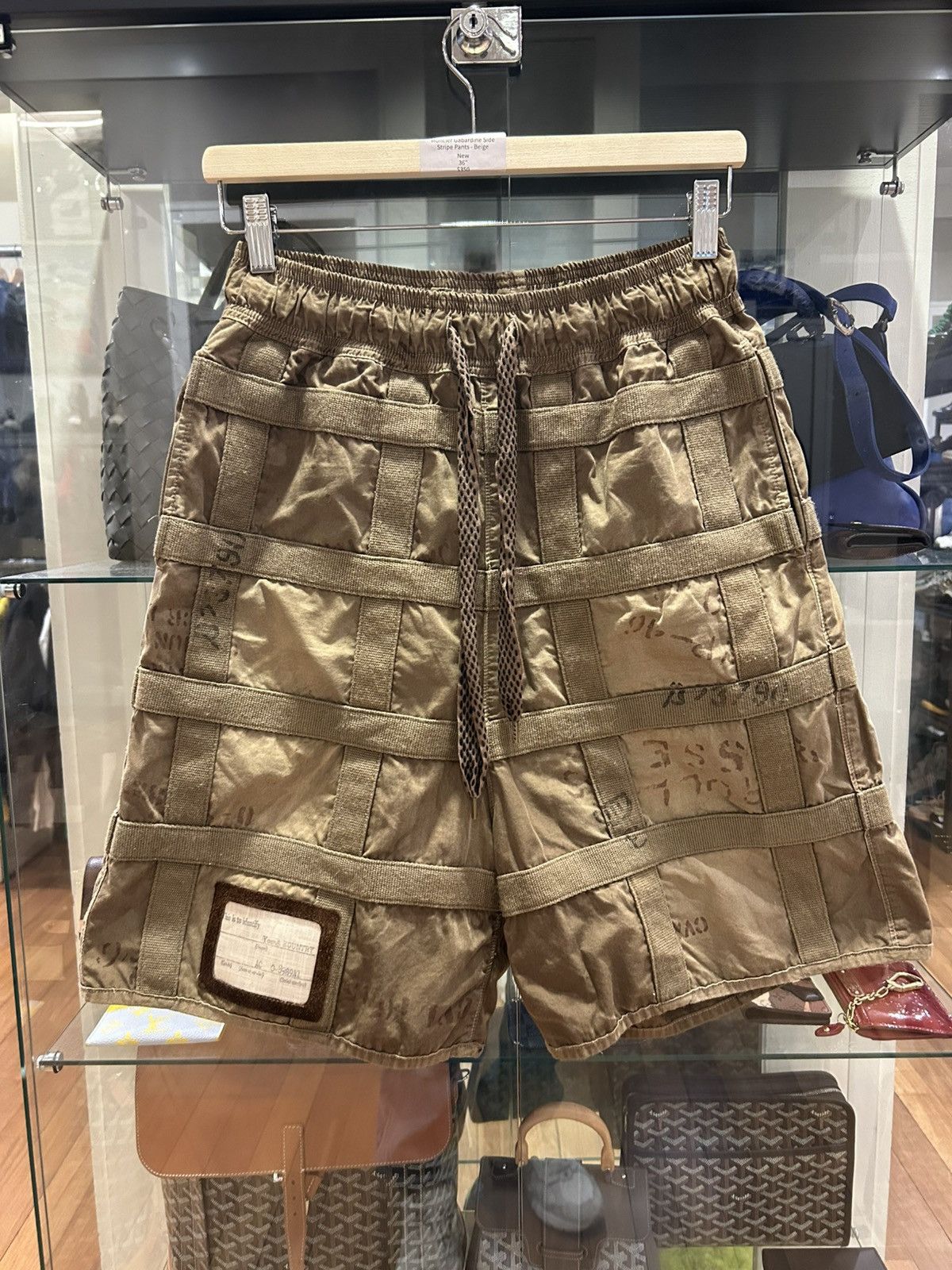 Kapital Kapital Kountry Weather Cloth Prisoner Craft Shorts Size US 32 / EU 48 - 1 Thumbnail