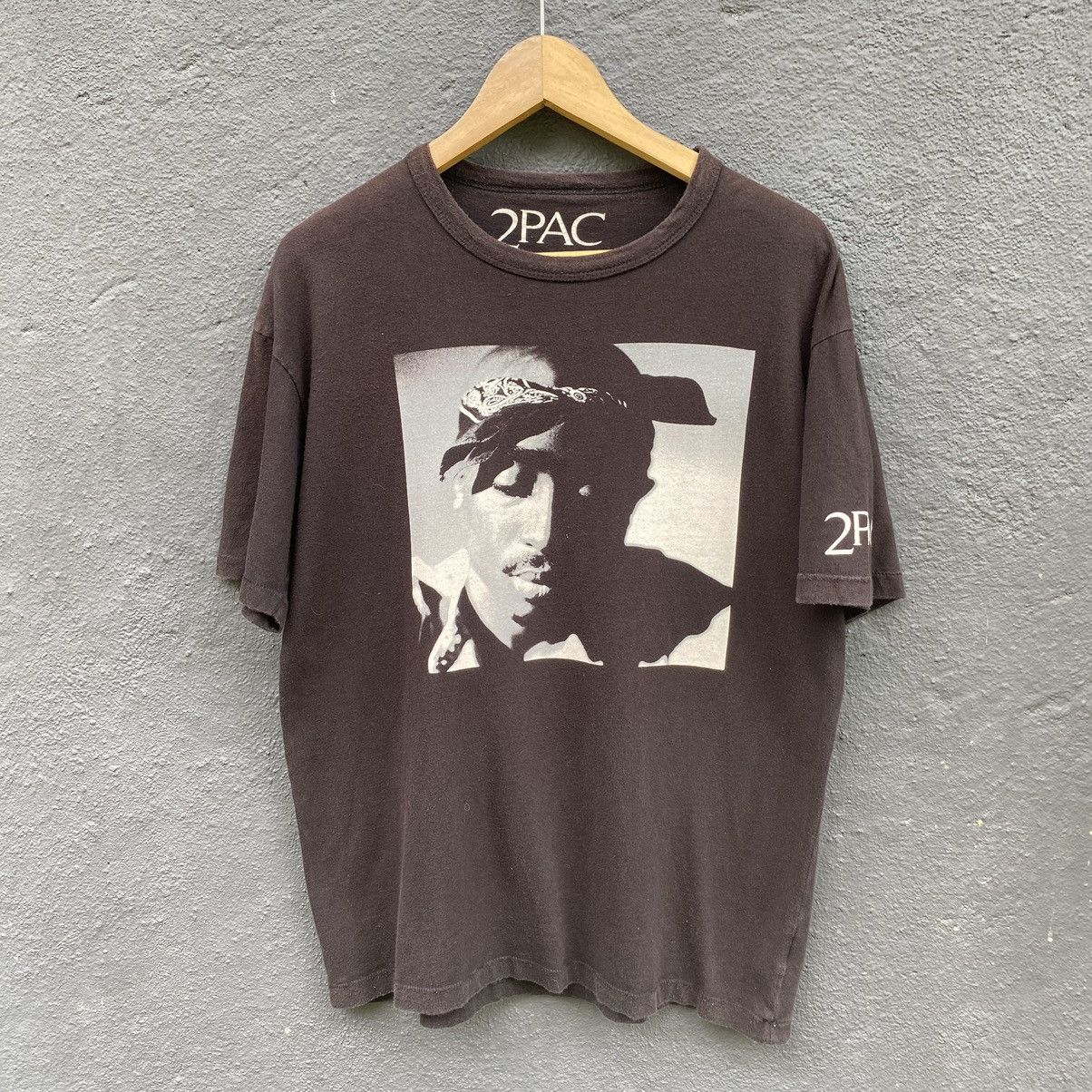 Band Tees Thrashed Faded Tupac Oversize Rapper Tee Size US S / EU 44-46 / 1 - 1 Thumbnail