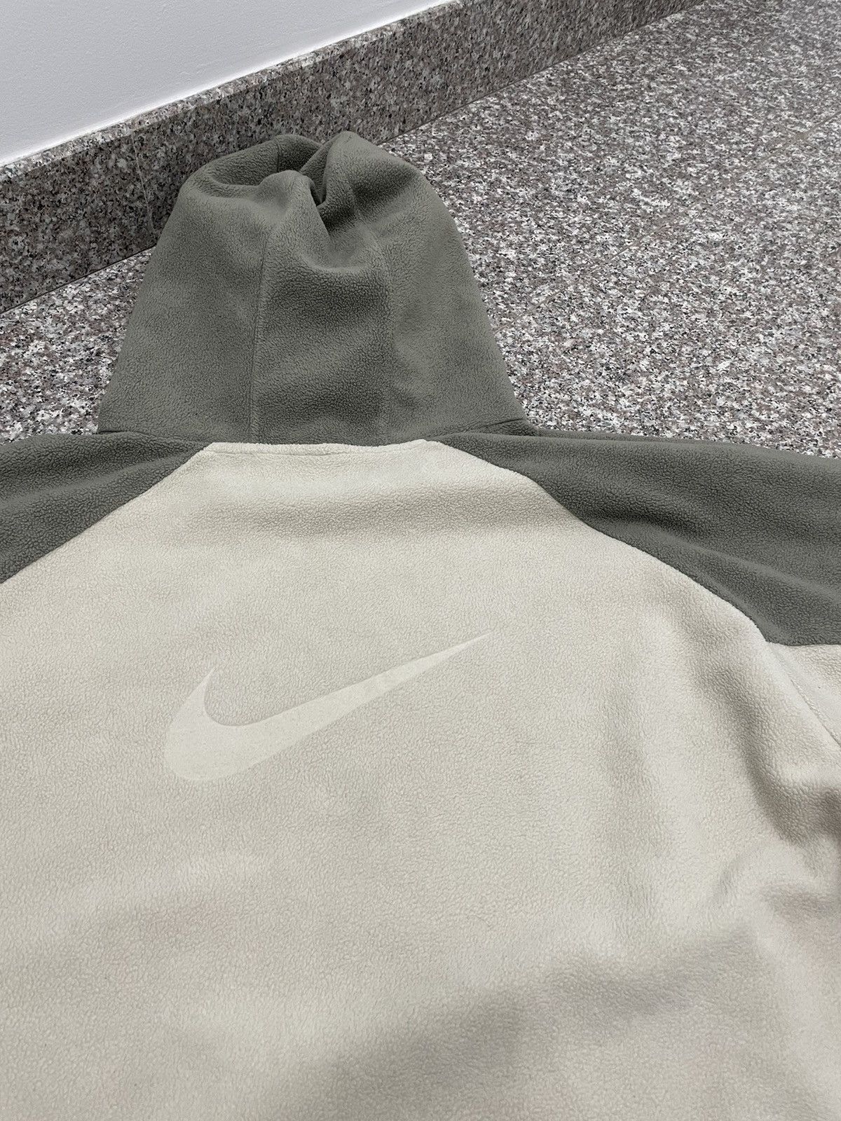 Nike 00s Nike Vintage Archive Ninja Fleece Center Swoosh Hoodie Size US L / EU 52-54 / 3 - 11 Thumbnail