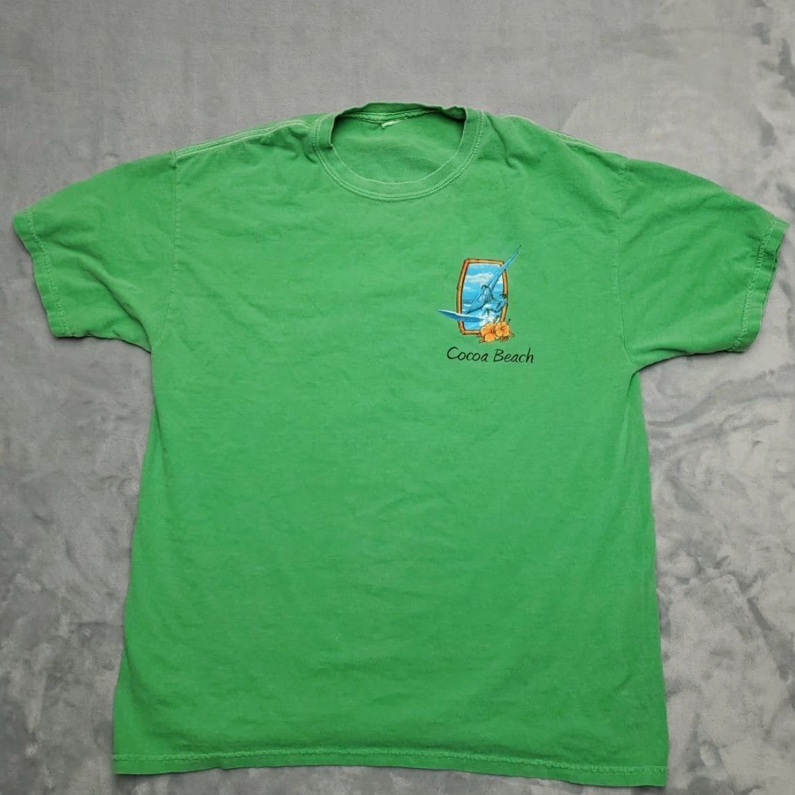 Vintage VINTAGE Cocoa Beach Shirt Men M Green Surf Shop Surfing X Treme Y2K Florida Shirt Mens Green Beach Surf Retro 90s Keywords? Size US M / EU 48-50 / 2 - 3 Thumbnail