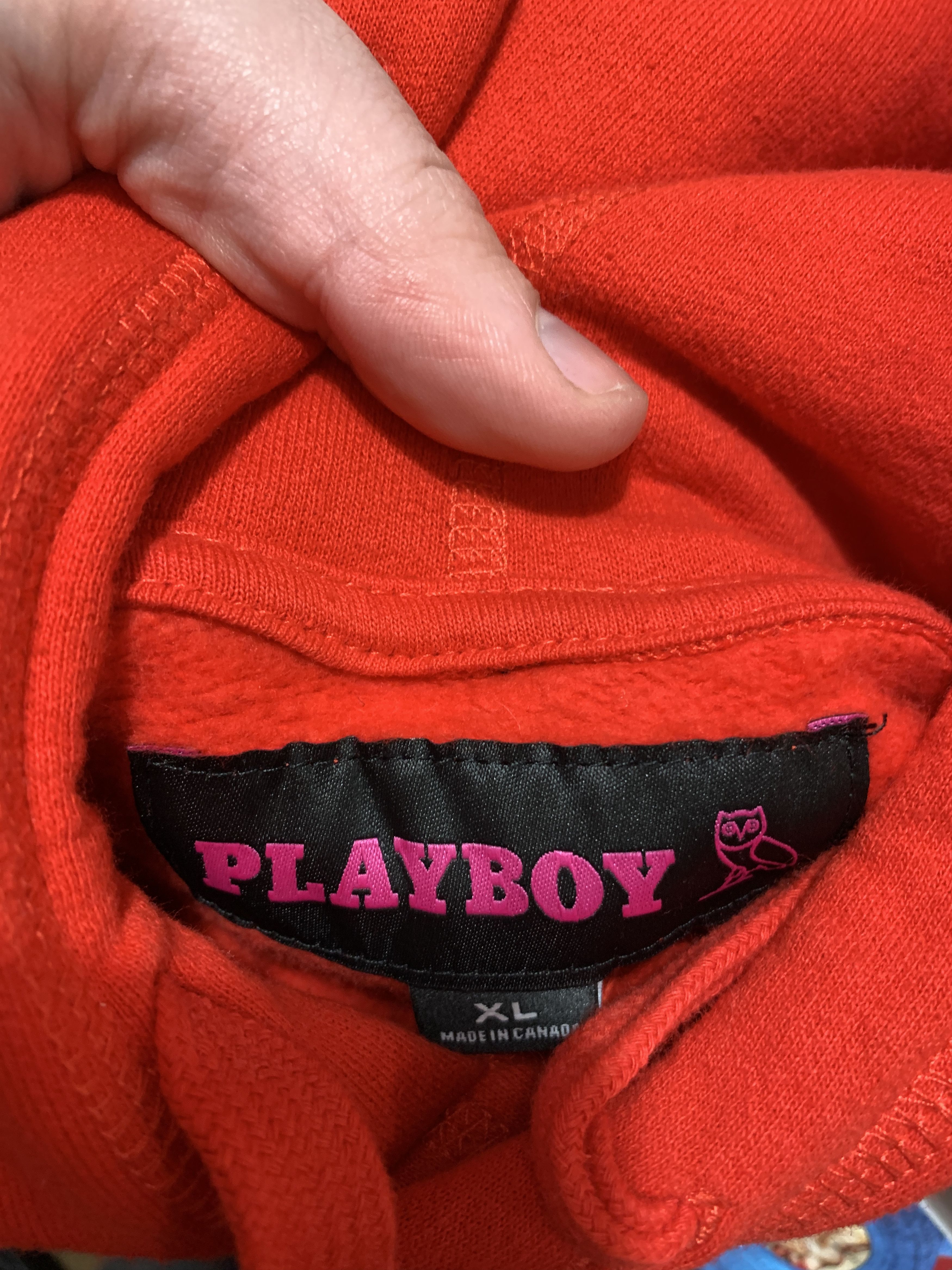 Drake OVO x PLAYBOY MAGAZINE OG OWL HOODIE Size US XL / EU 56 / 4 - 8 Thumbnail