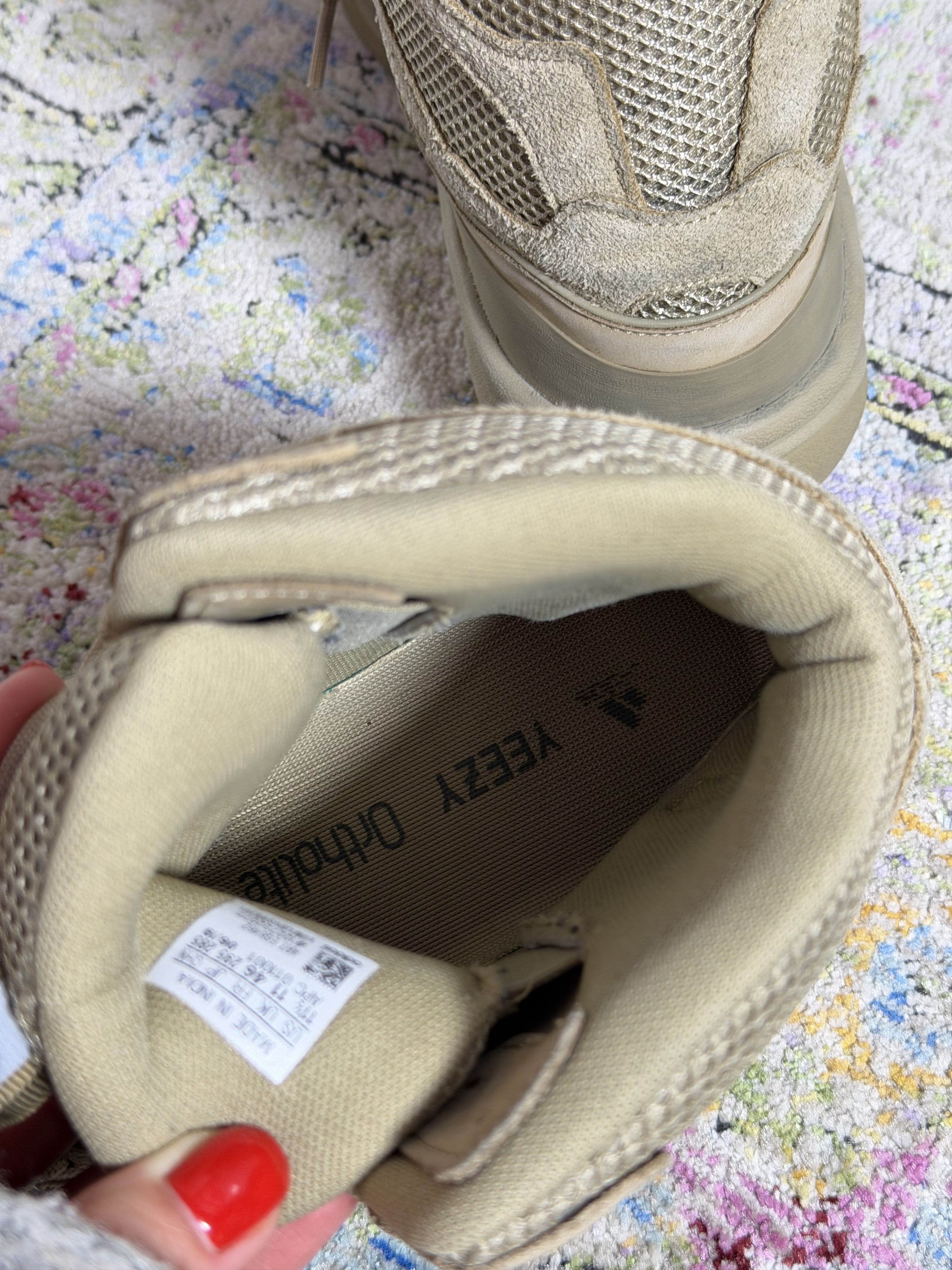 Adidas × Kanye West Yeezy Desert Boot Rock Size US 11.5 / EU 44-45 - 10 Thumbnail