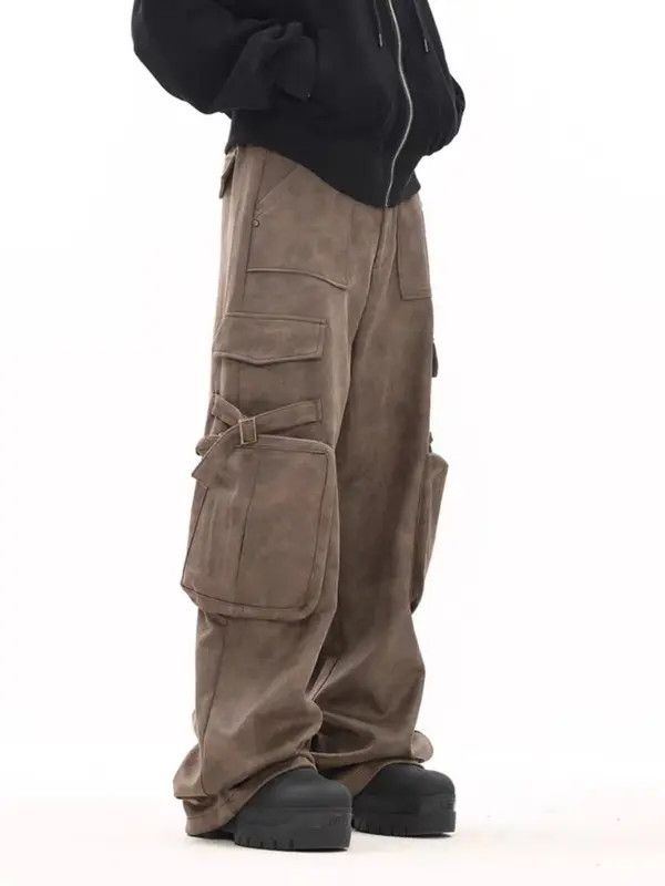 VIBE Retro Wasteland Maillard Cargo Casual Pants Size US 30 / EU 46 - 8 Thumbnail