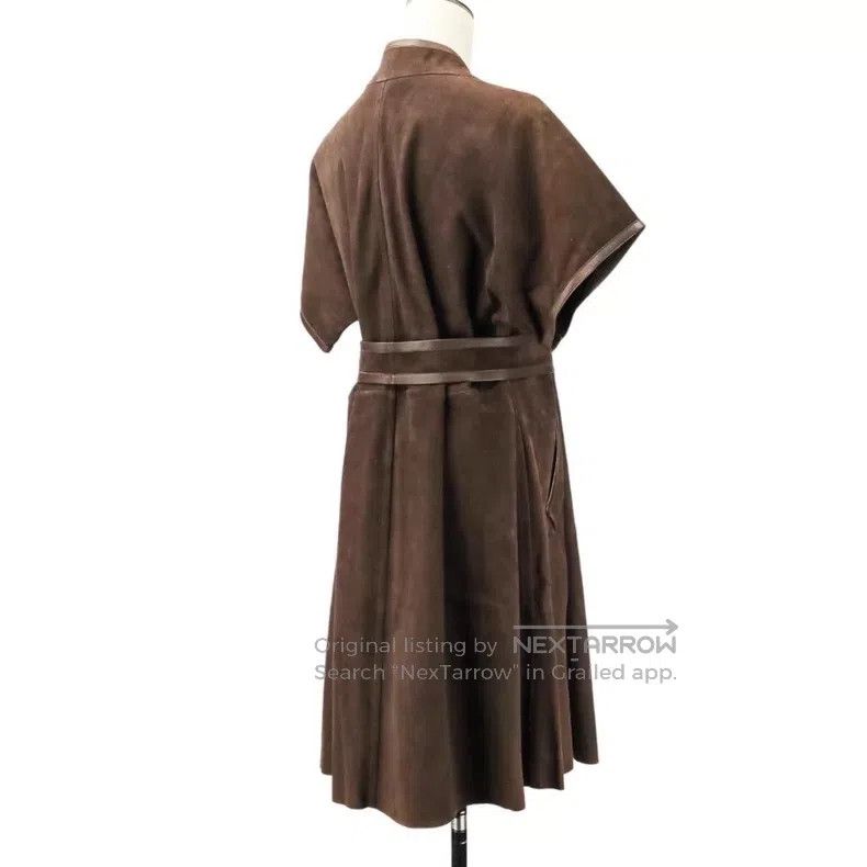 Hermes Hermes Sheepskin dress size 34 Size XXS / US 00 / IT 34 - 3 Thumbnail