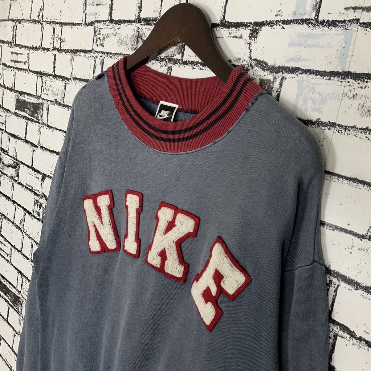 Nike × Vintage Sportwear Vintage Nike Sweatshirt Nike Crewneck Size US M / EU 48-50 / 2 - 3 Thumbnail