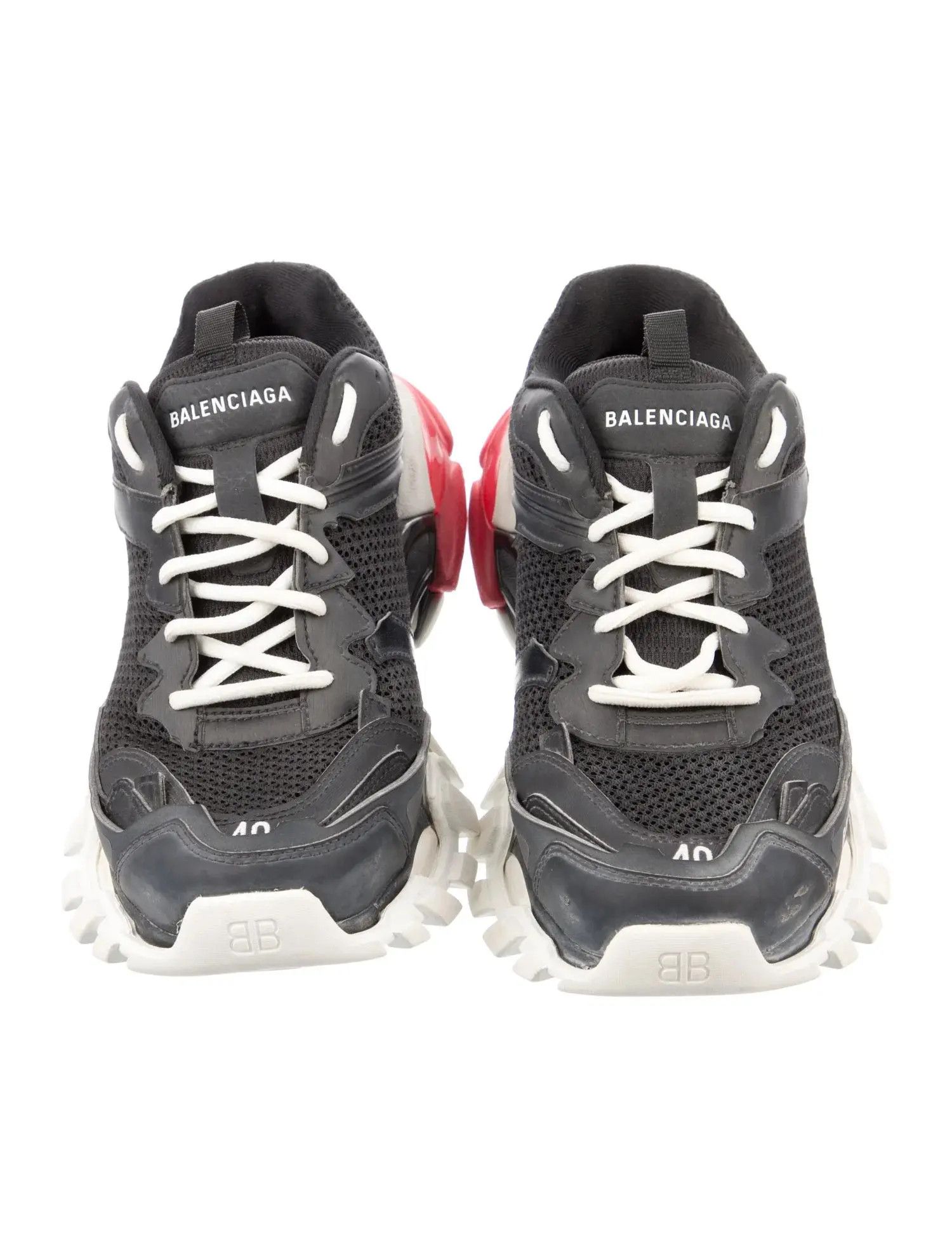 Balenciaga o1mt1gz0924 Track.3 Sneaker in Multicolor Size US 6 / EU 39 - 4 Thumbnail
